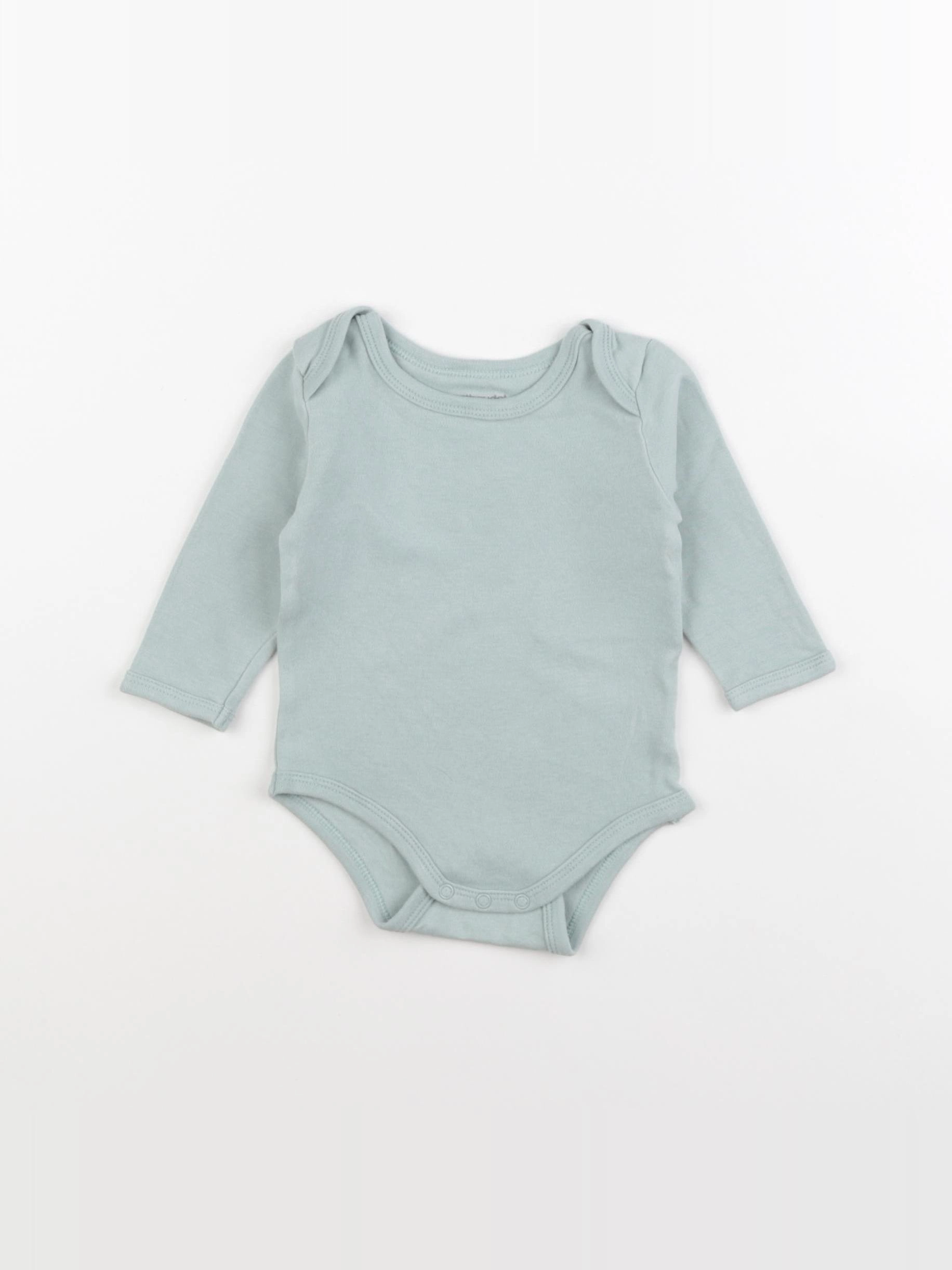 Vertbaudet - body bleu - 6 mois