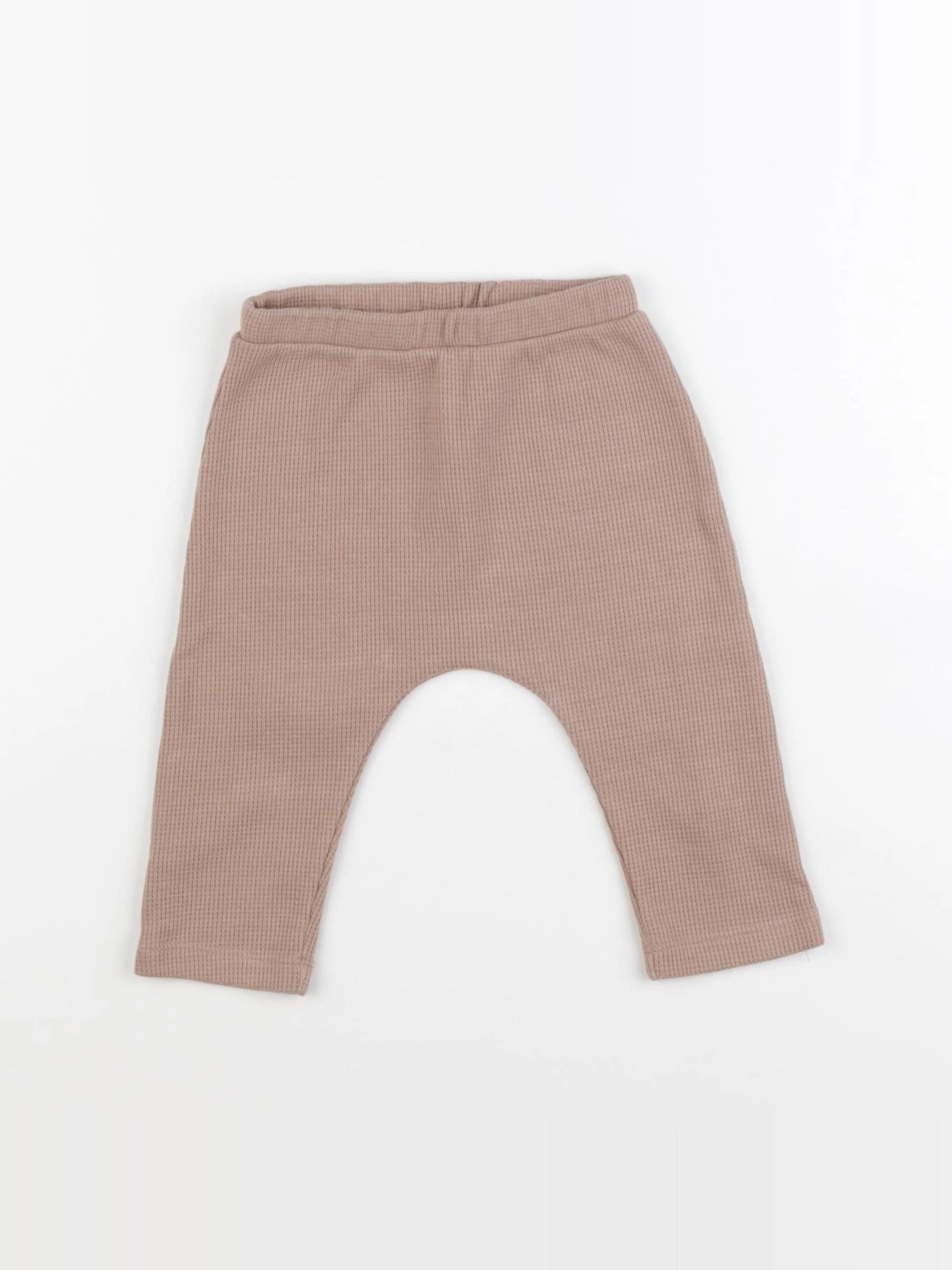 Vertbaudet - legging rose - 6 mois