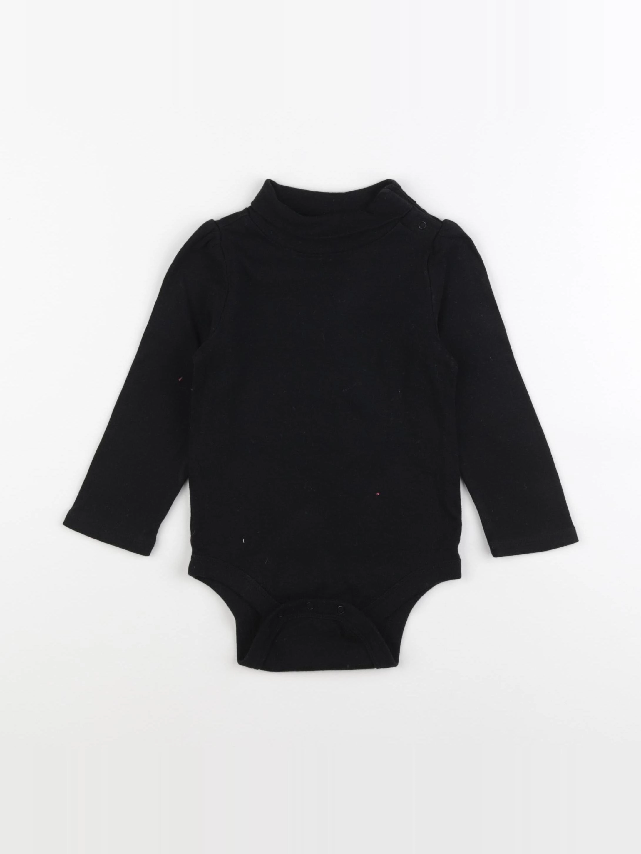 GAP - body à col noir - 18/24 mois