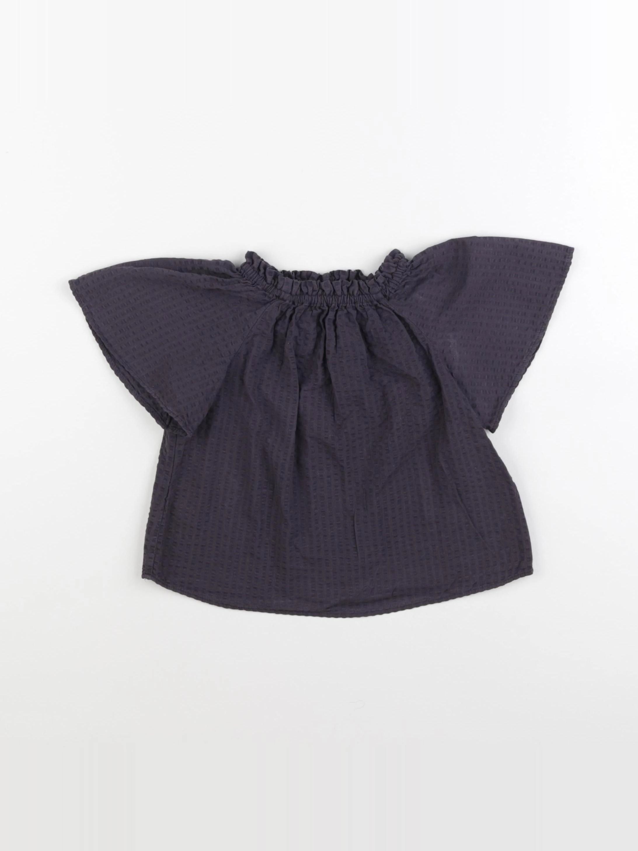 Zara - blouse gris - 12/18 mois