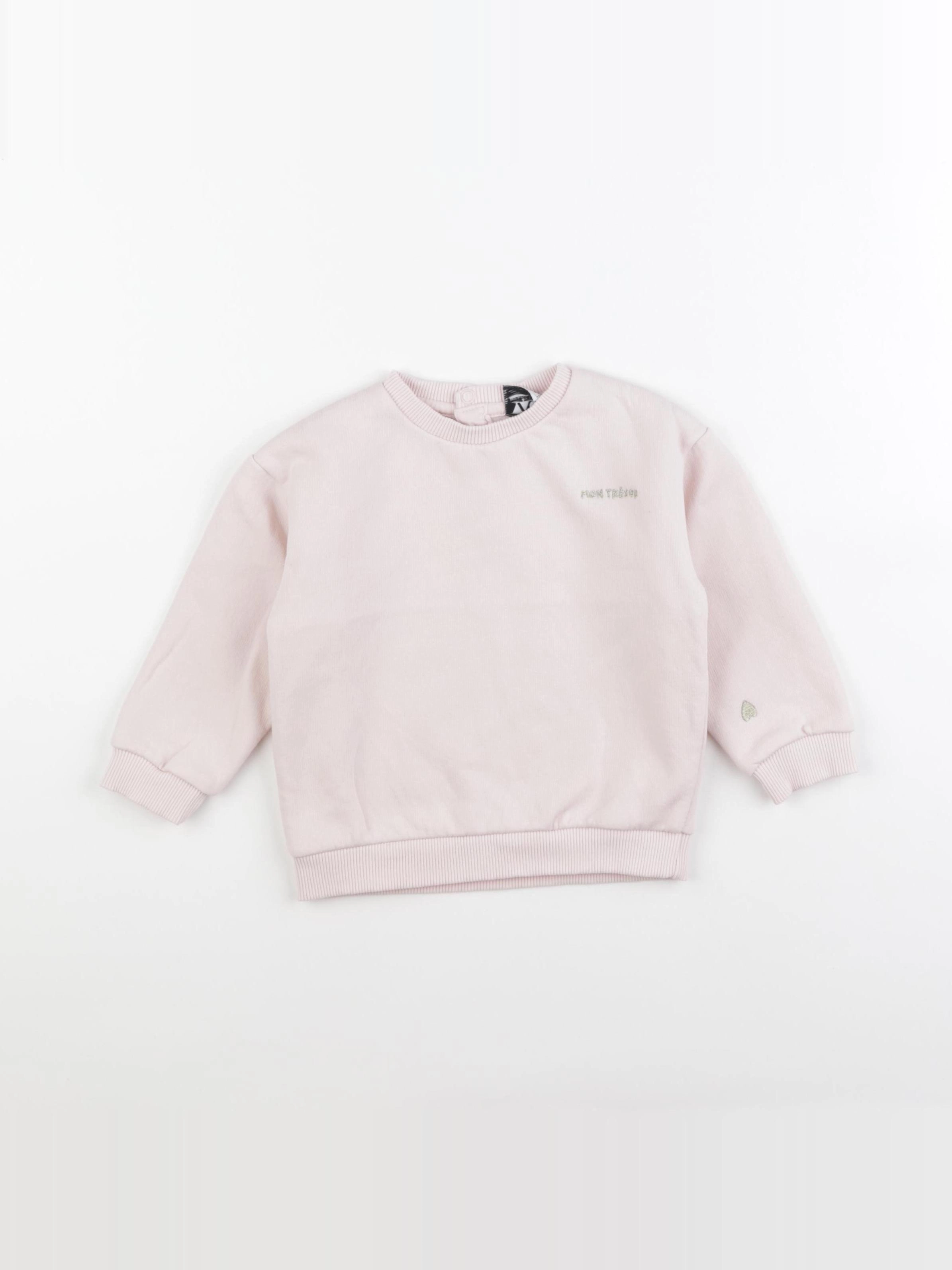 Tape à l'oeil - sweat rose - 24 mois