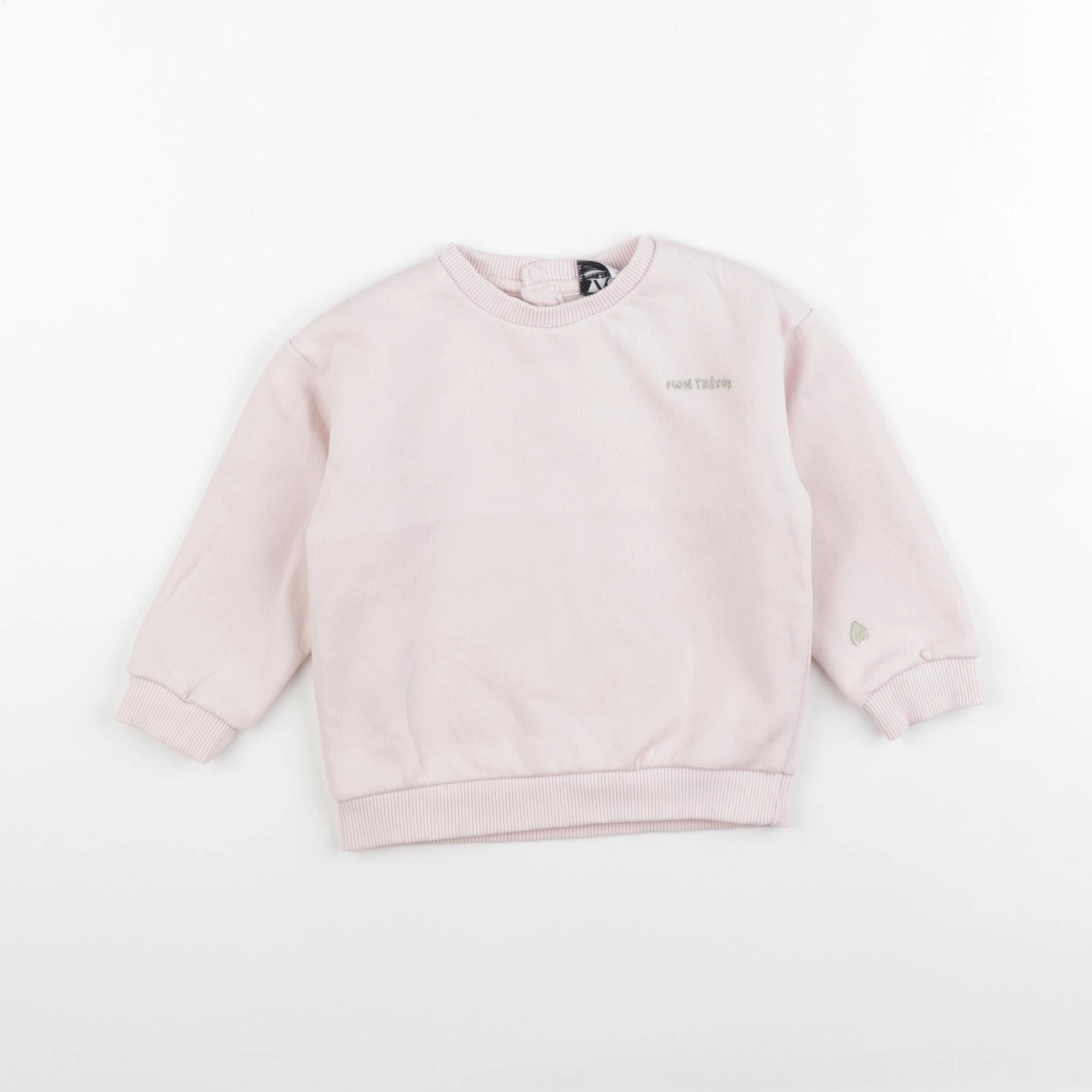 Tape à l'oeil - sweat rose - 24 mois