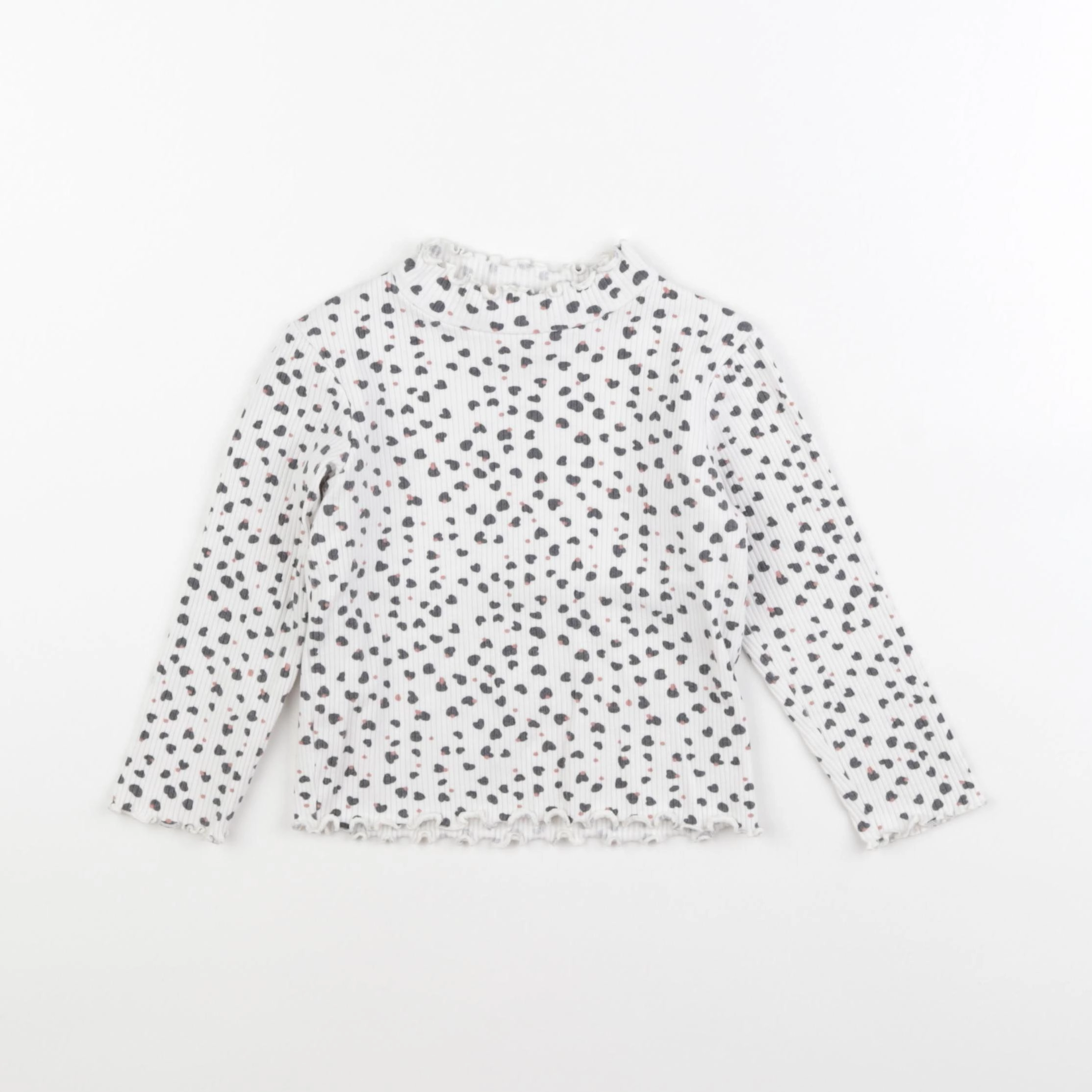 Tape à l'oeil - sous-pull blanc - 2 ans