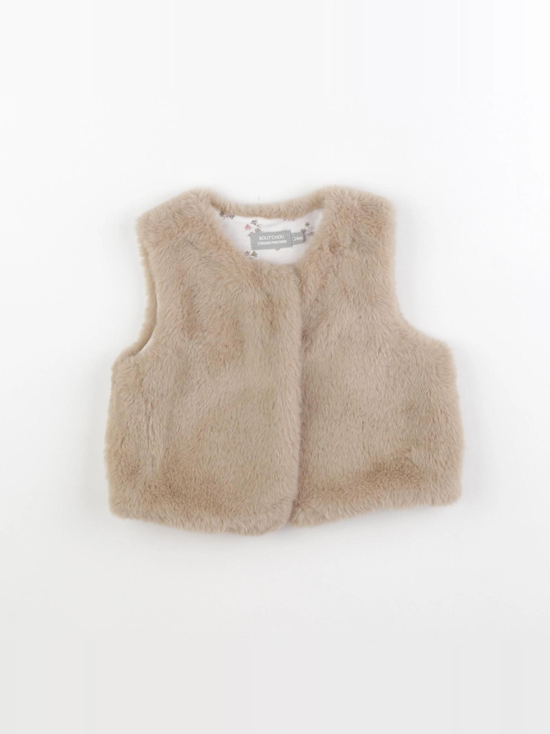 Boutchou - gilet beige - 24 mois