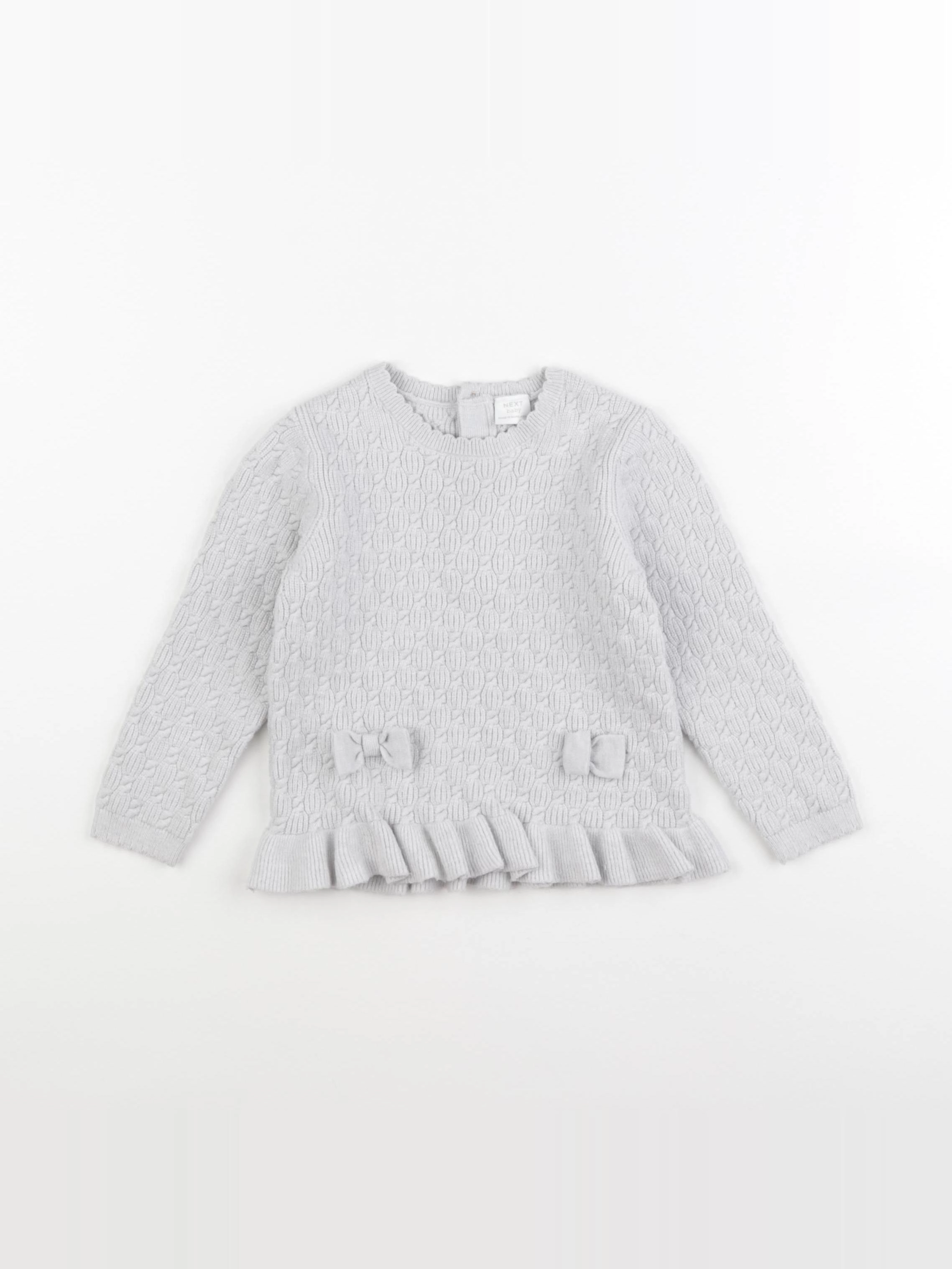 Next - pull gris - 2 ans