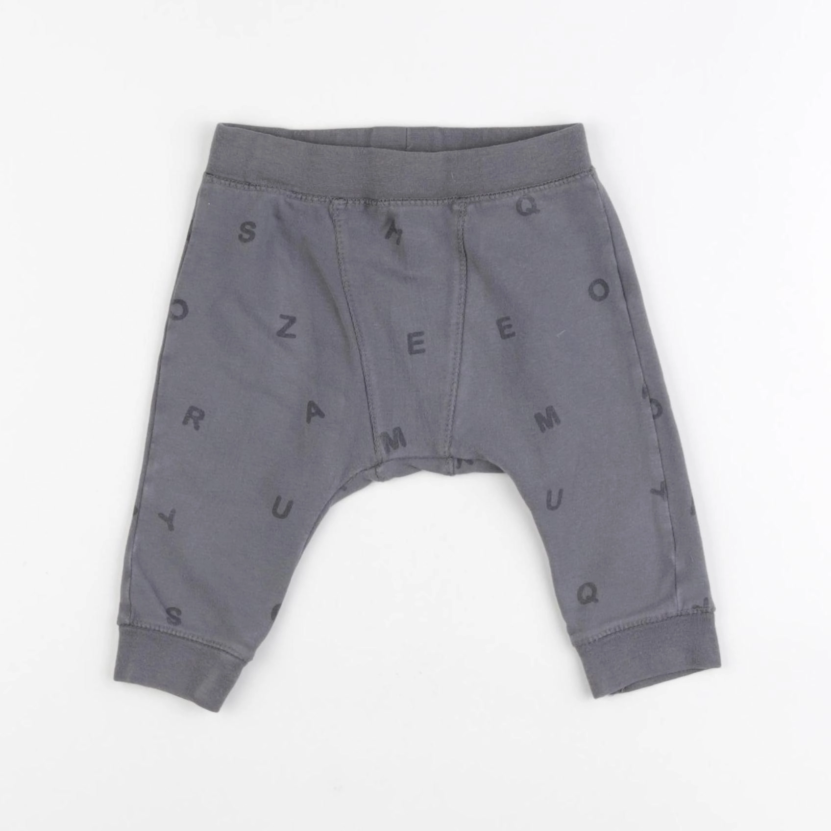 Zara - sarouel gris - 6/9 mois