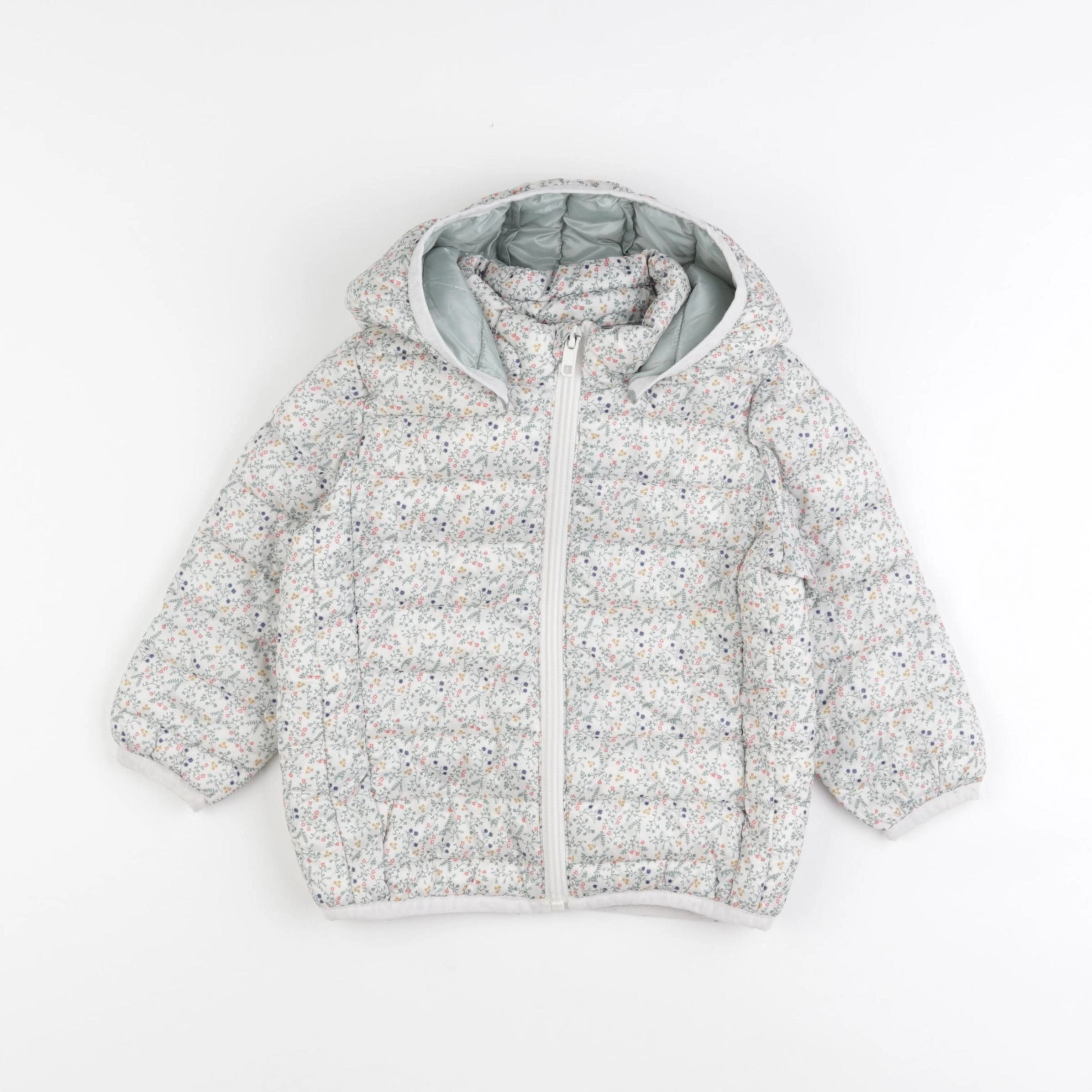 Boutchou - doudoune multicolore - 24 mois