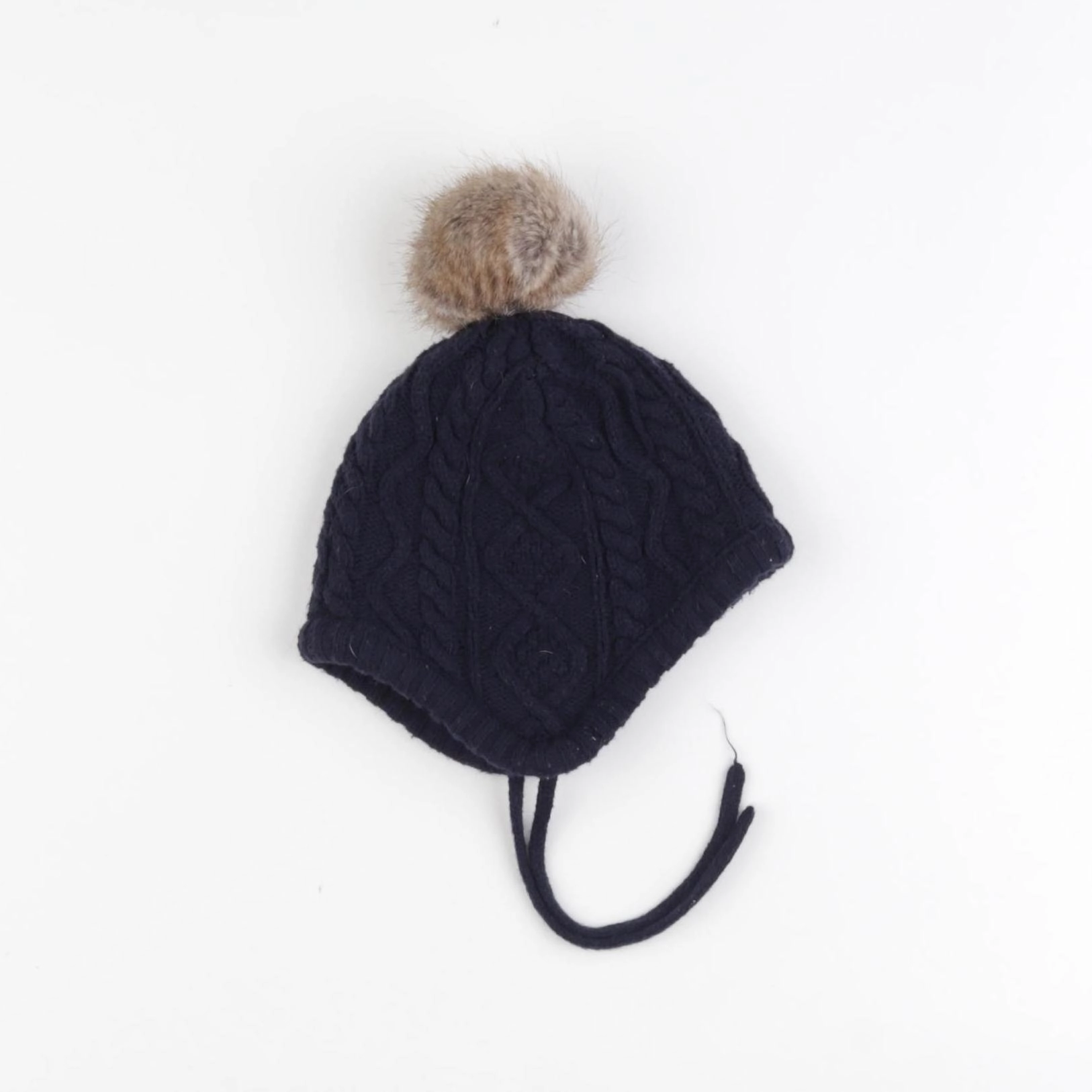 H&M - bonnet bleu - 9/12 mois