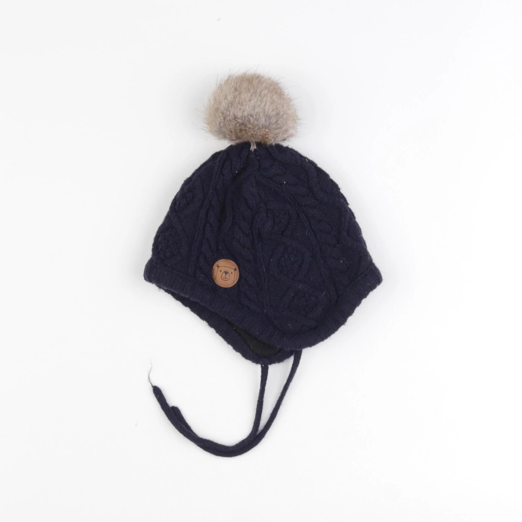 H&M - bonnet bleu - 9/12 mois