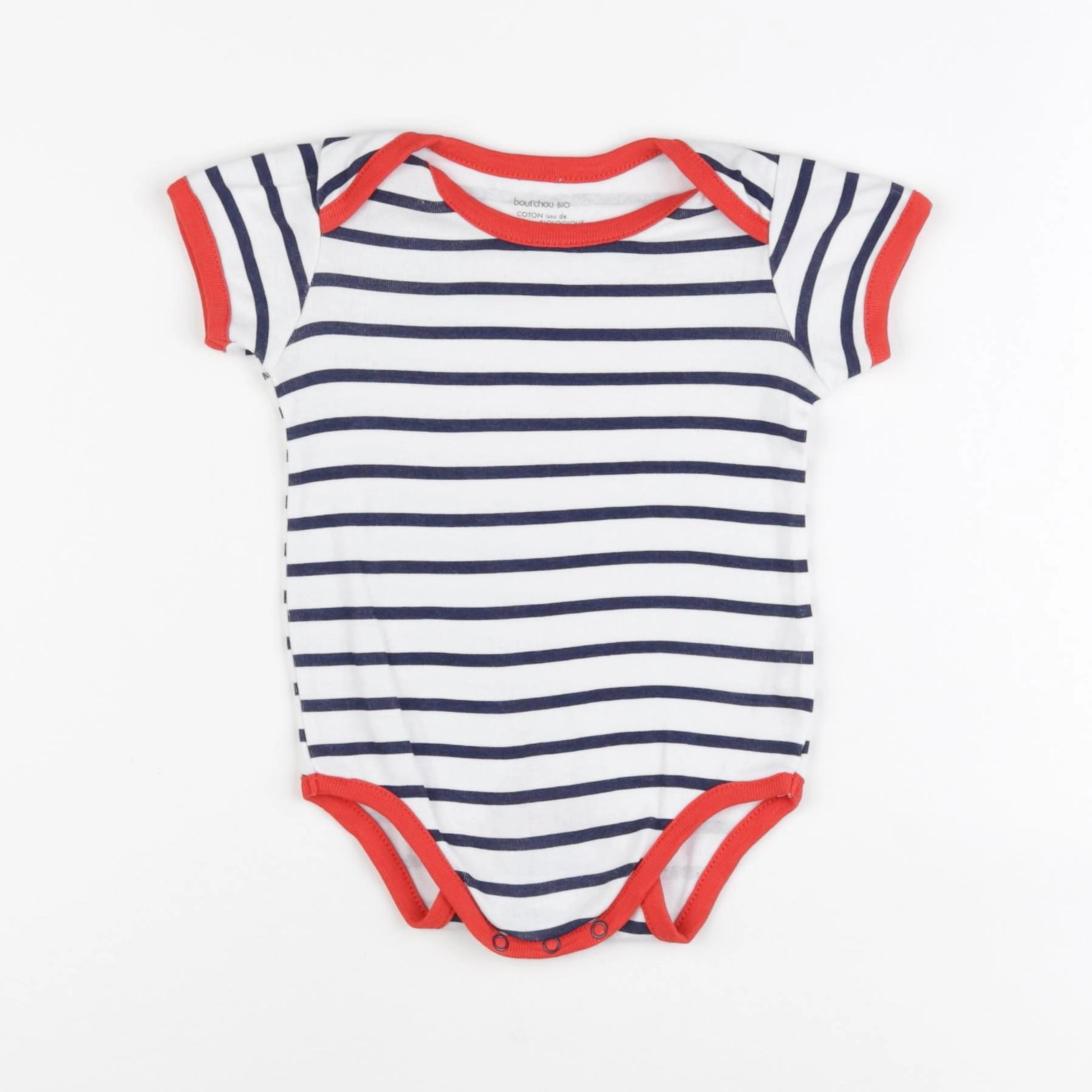 Boutchou - body bleu, rouge - 18 mois
