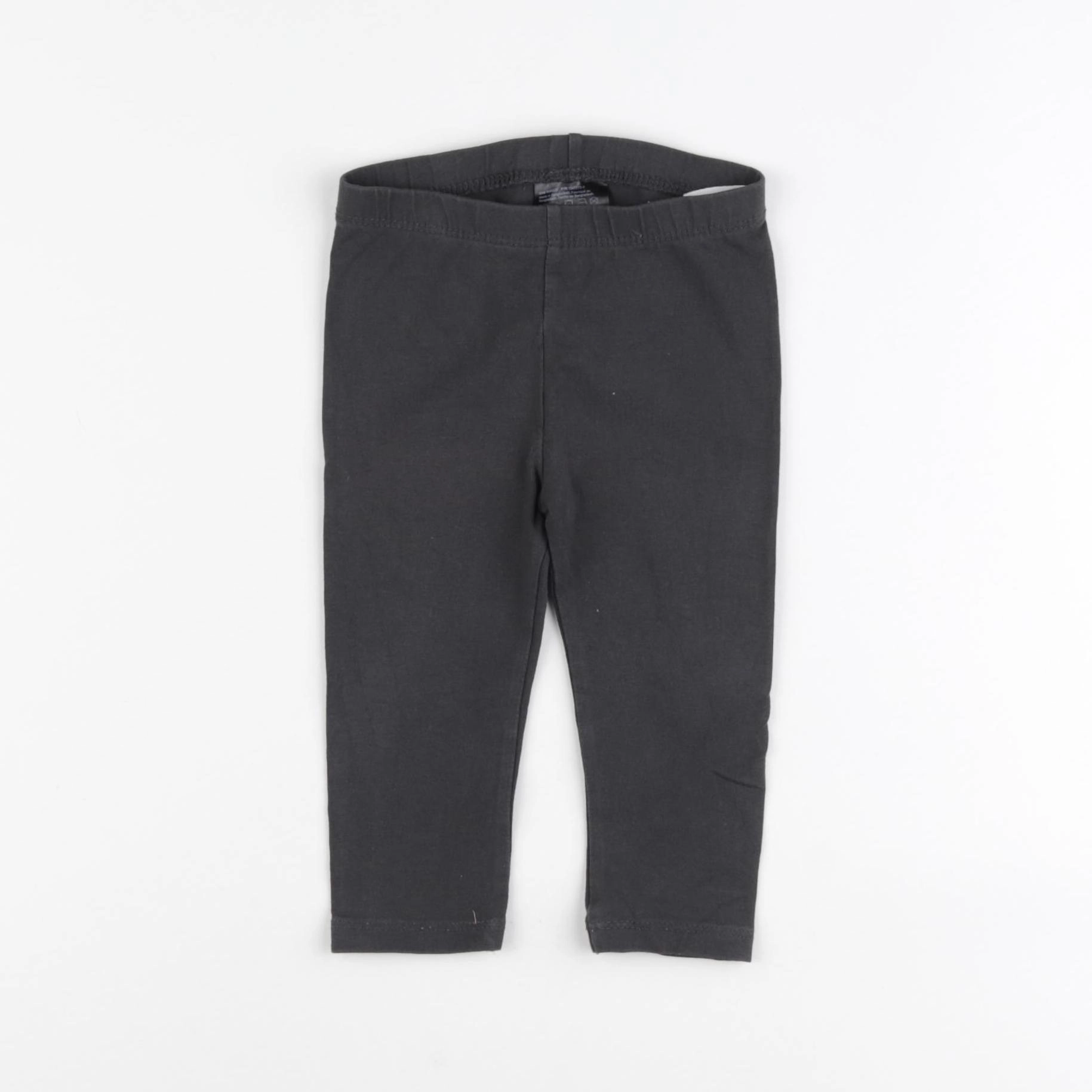 H&M - legging gris - 9 mois