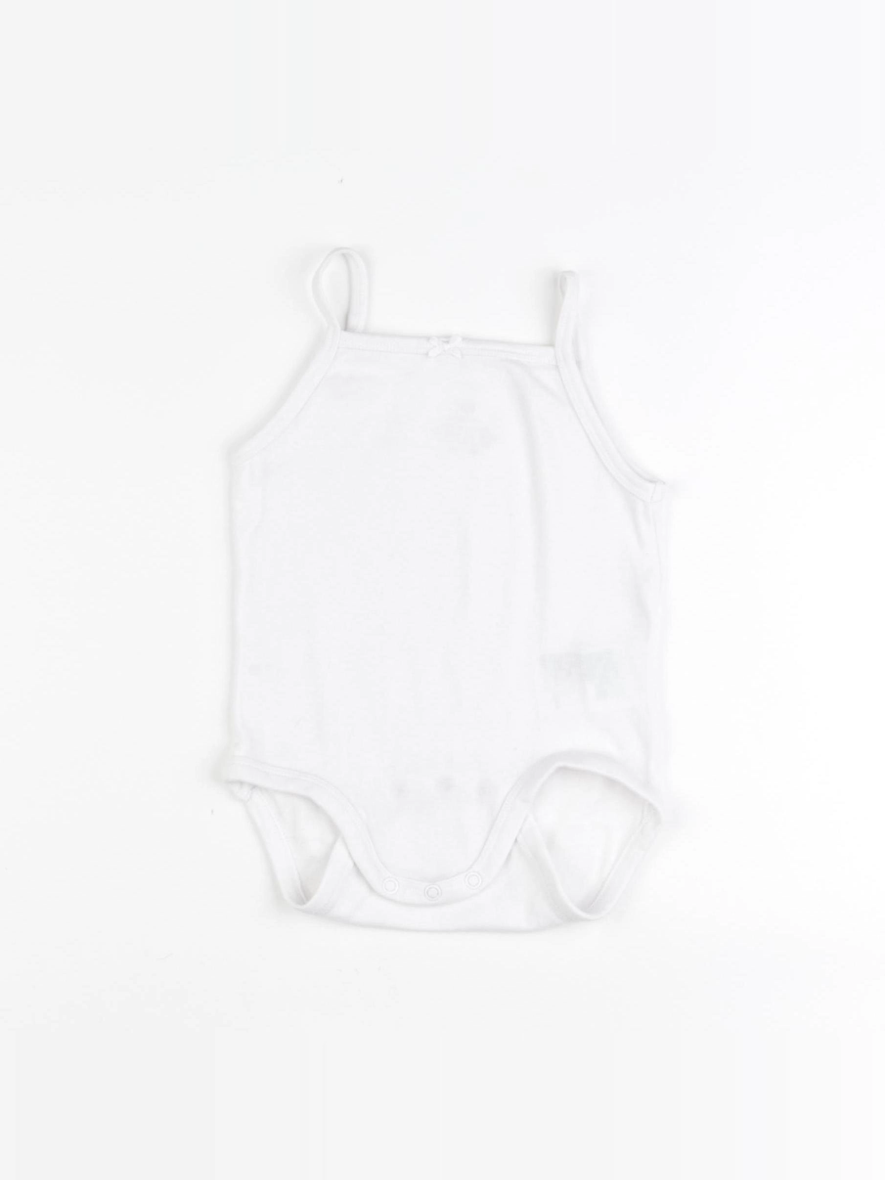 H&M - body blanc - 6/9 mois
