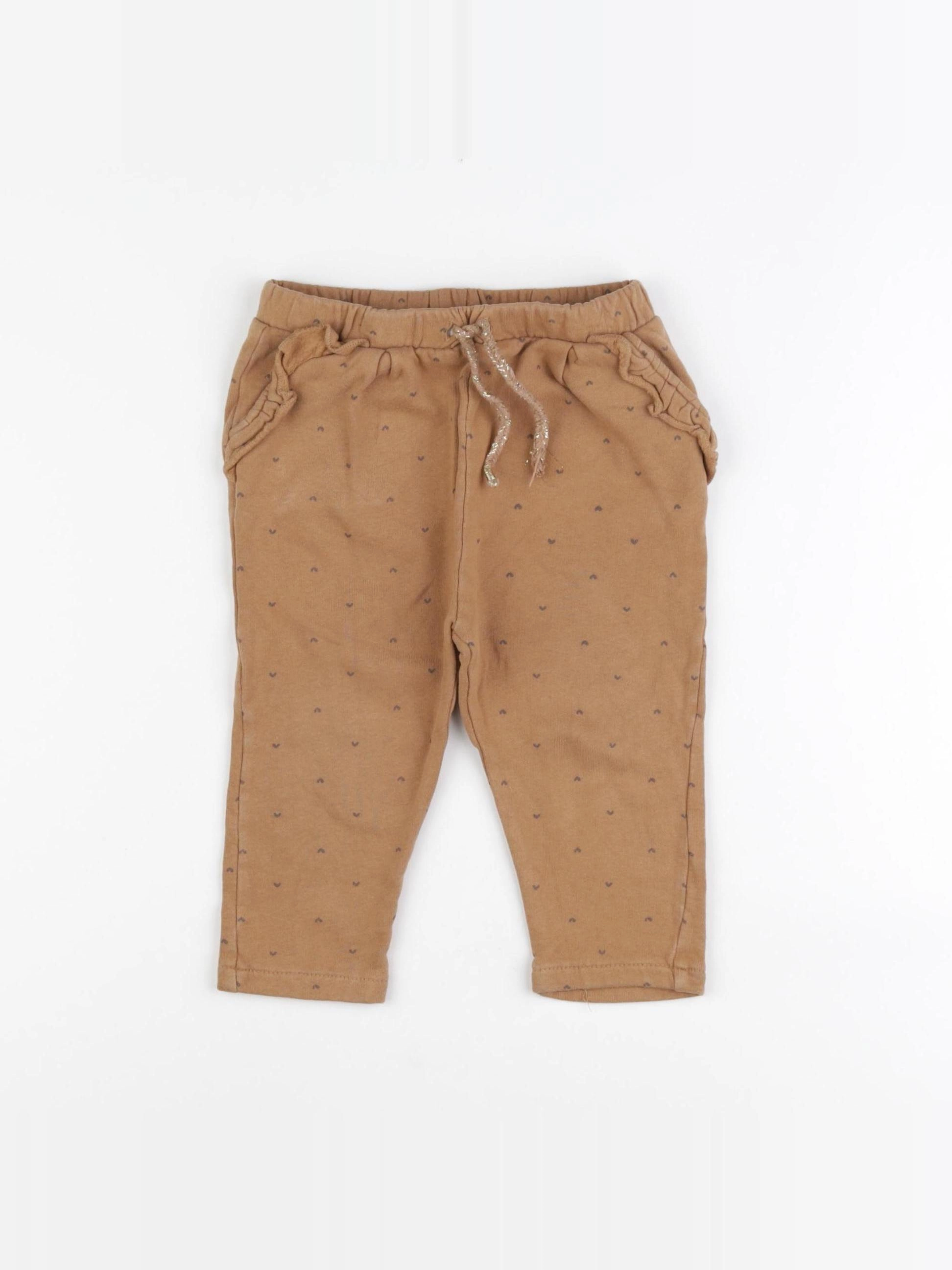 Vertbaudet - jogging marron - 18 mois