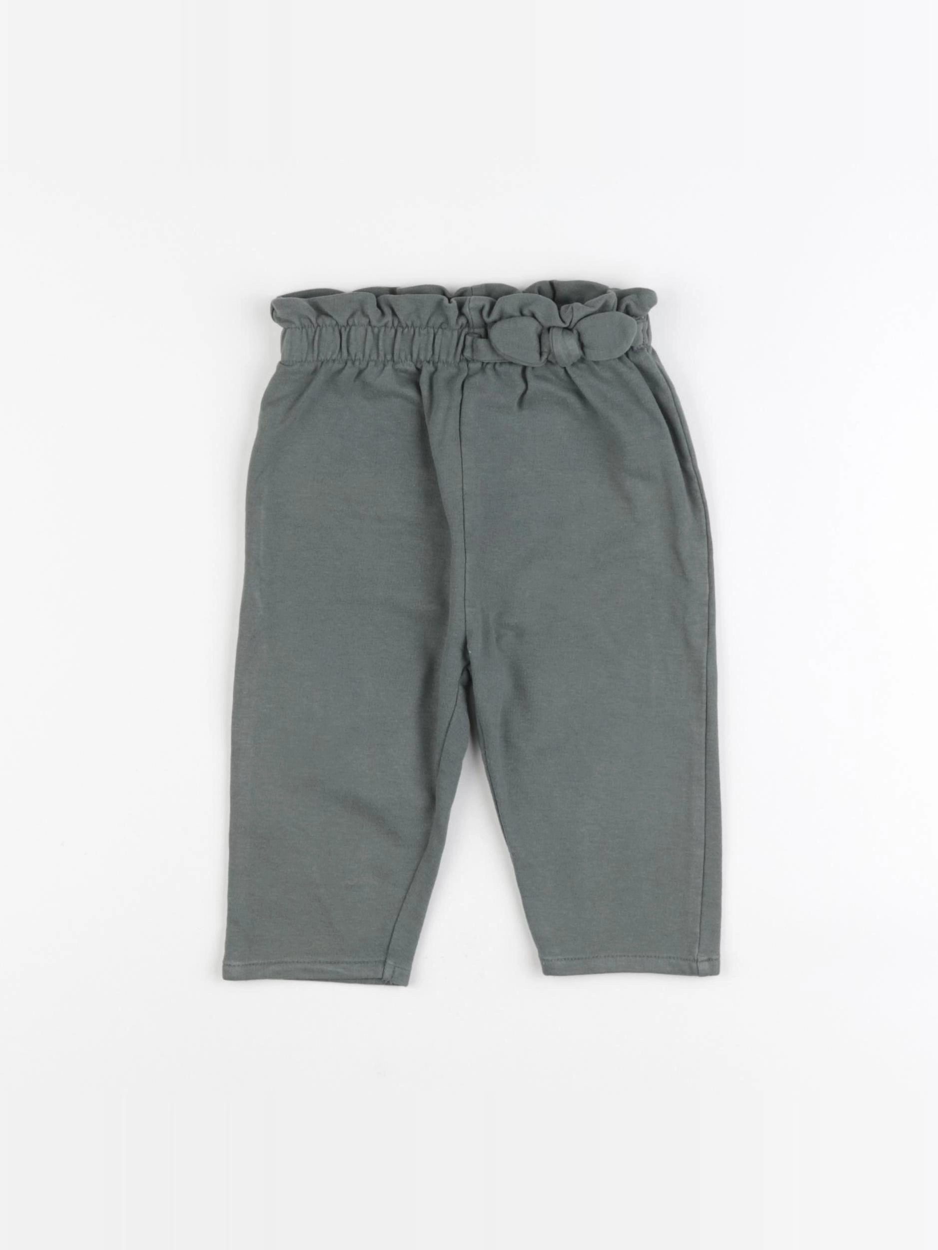 Vertbaudet - jogging vert - 12 mois