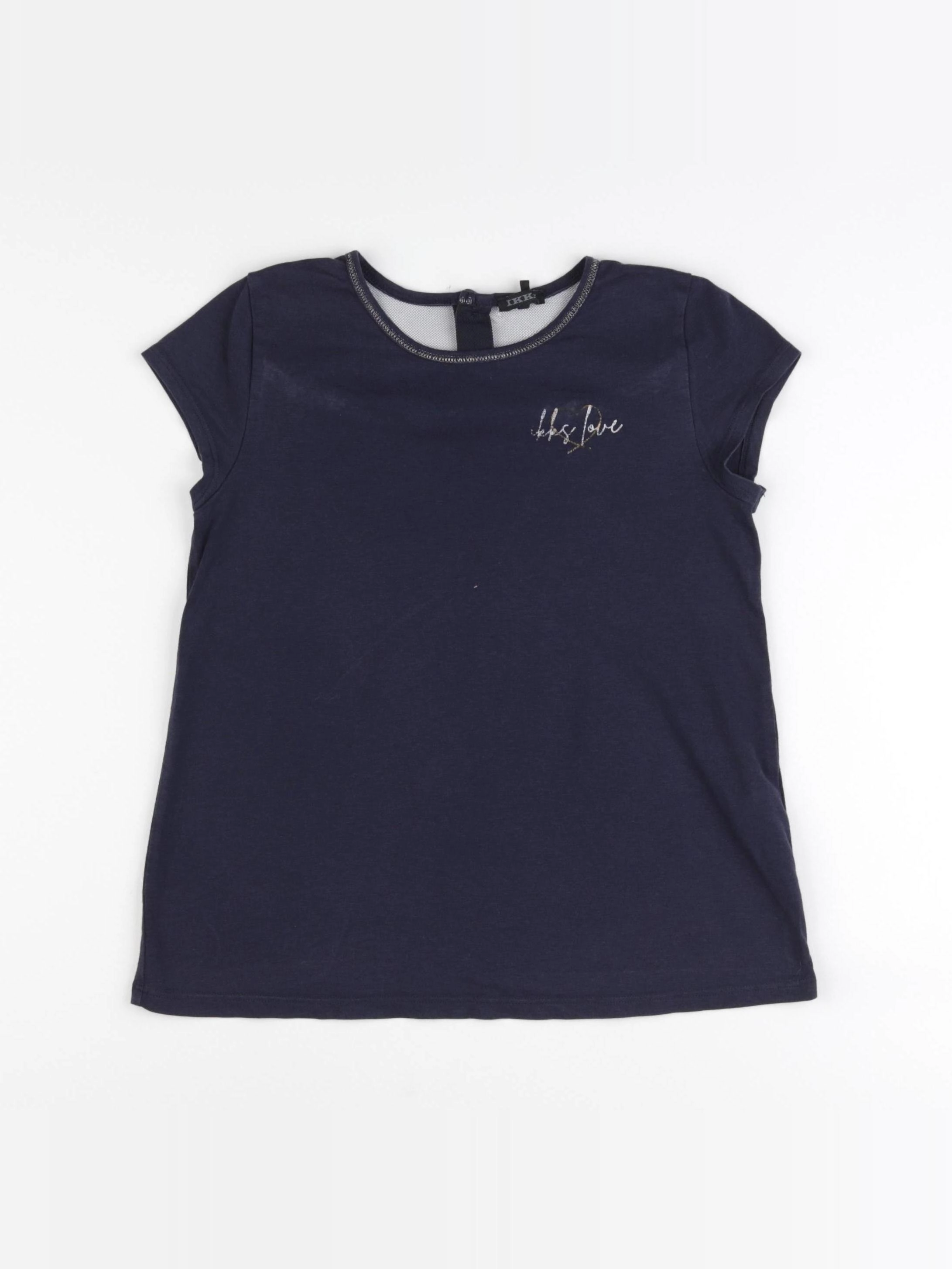 IKKS - tee-shirt bleu - 10 ans