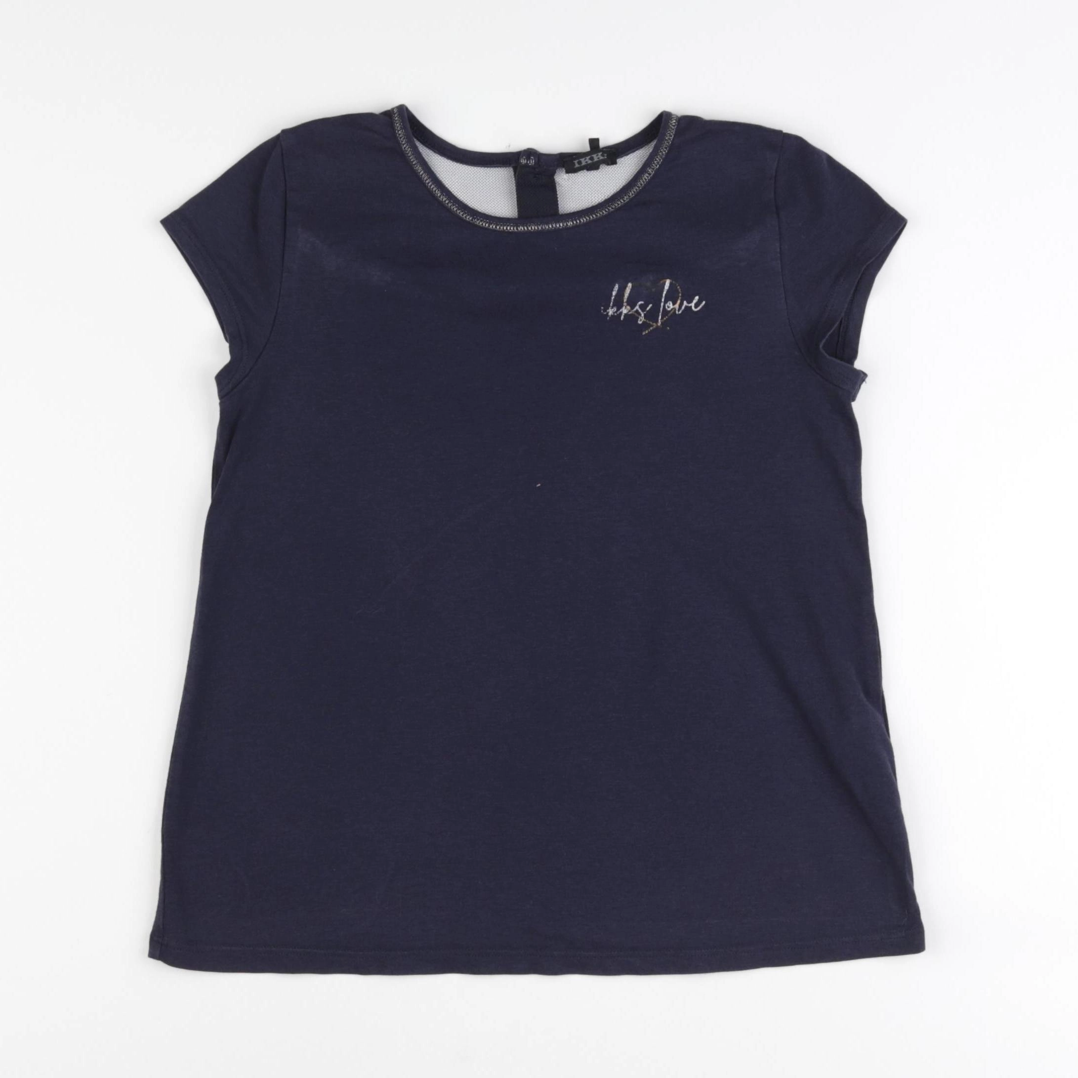 IKKS - tee-shirt bleu - 10 ans