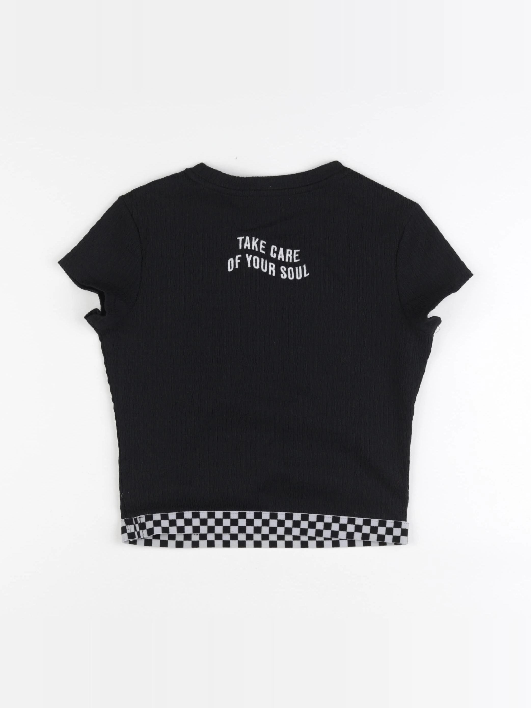 IKKS - tee-shirt imprimé au dos noir - 12 ans