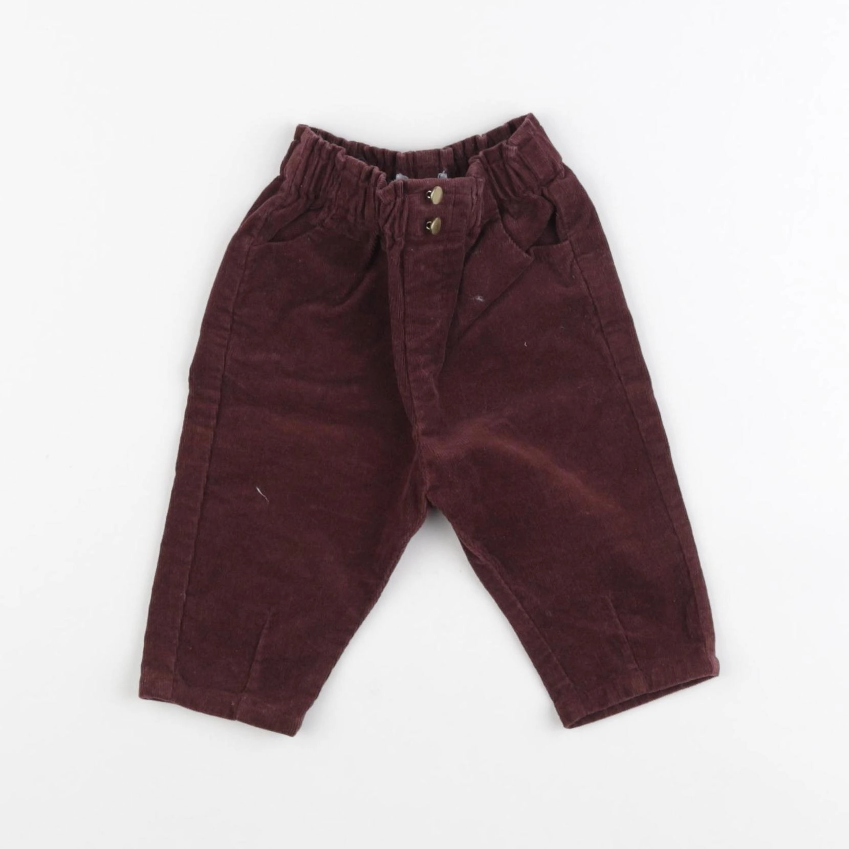 Vertbaudet - pantalon marron - 3 mois
