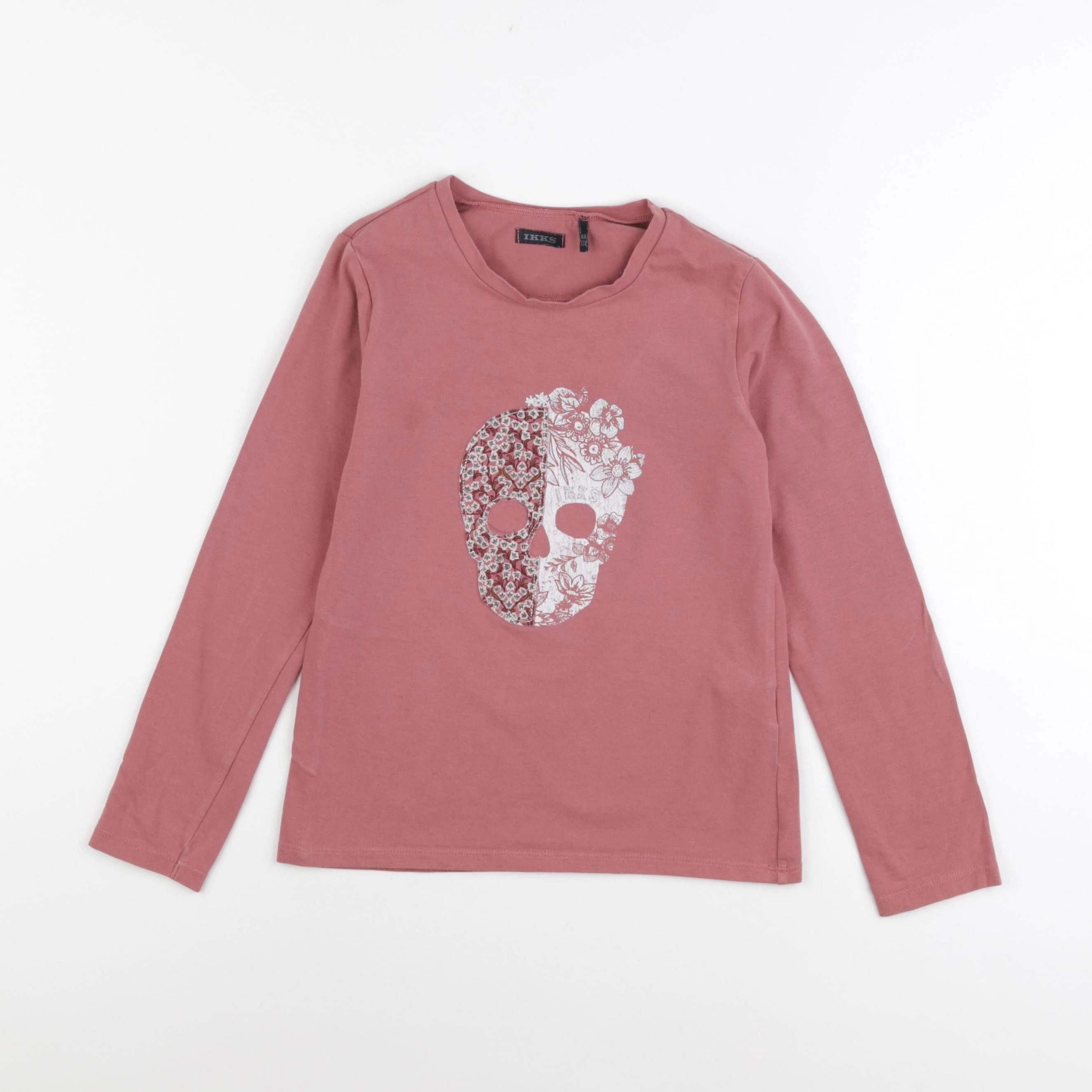 IKKS - tee-shirt rose - 8 ans
