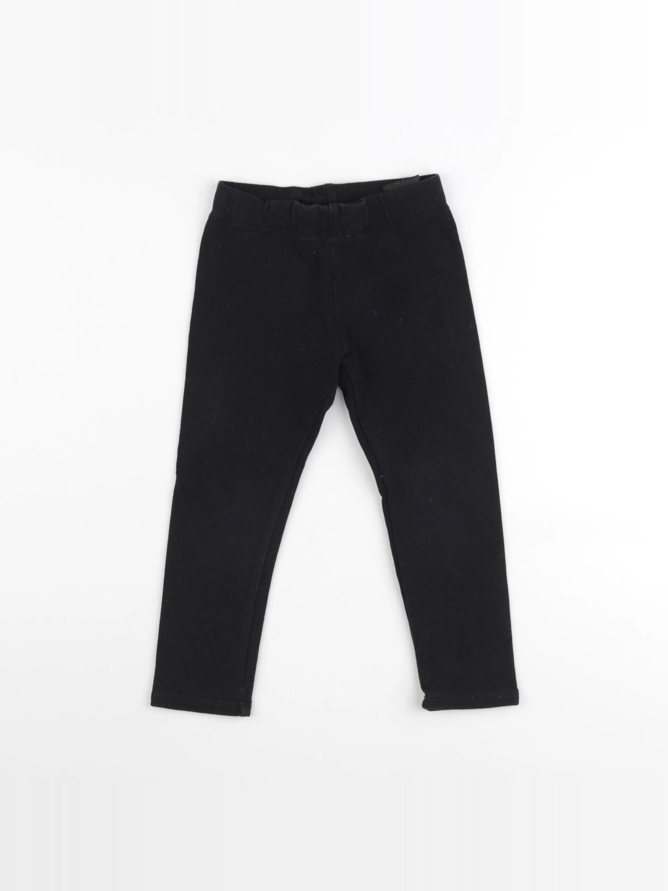 H&M - legging noir - 2/3 ans