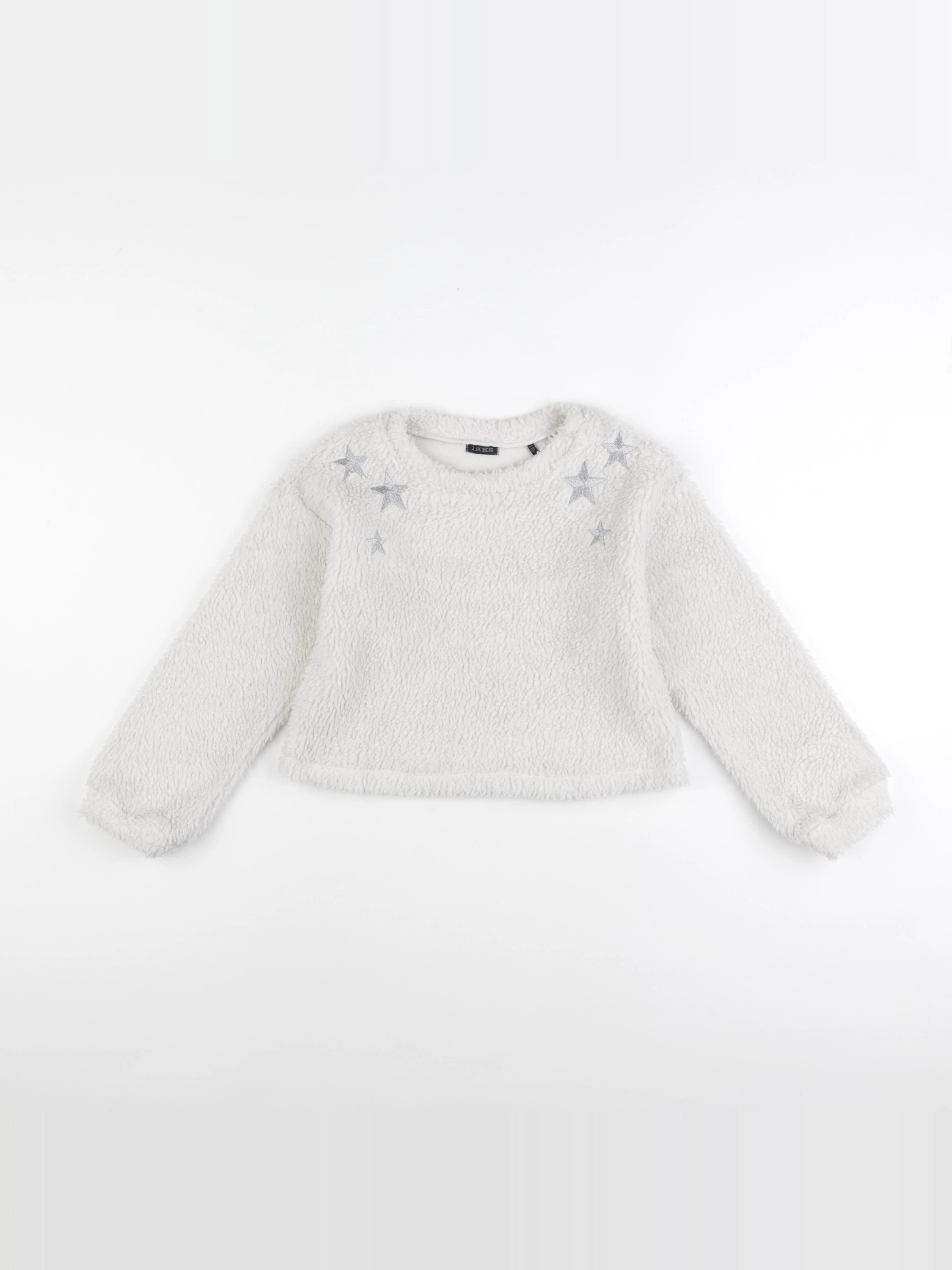 IKKS - polaire blanc - 8 ans