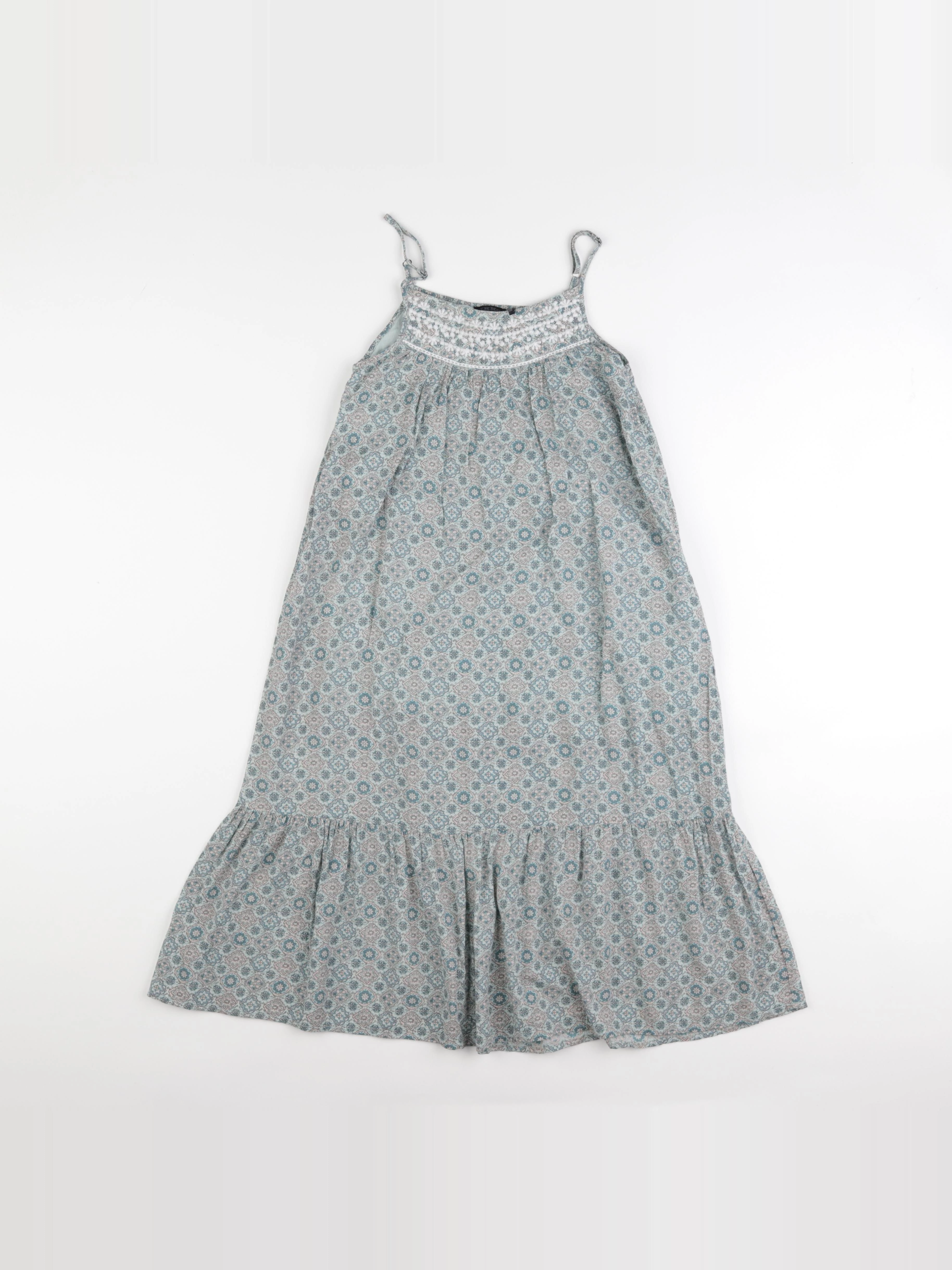 IKKS - robe bleu - 6 ans