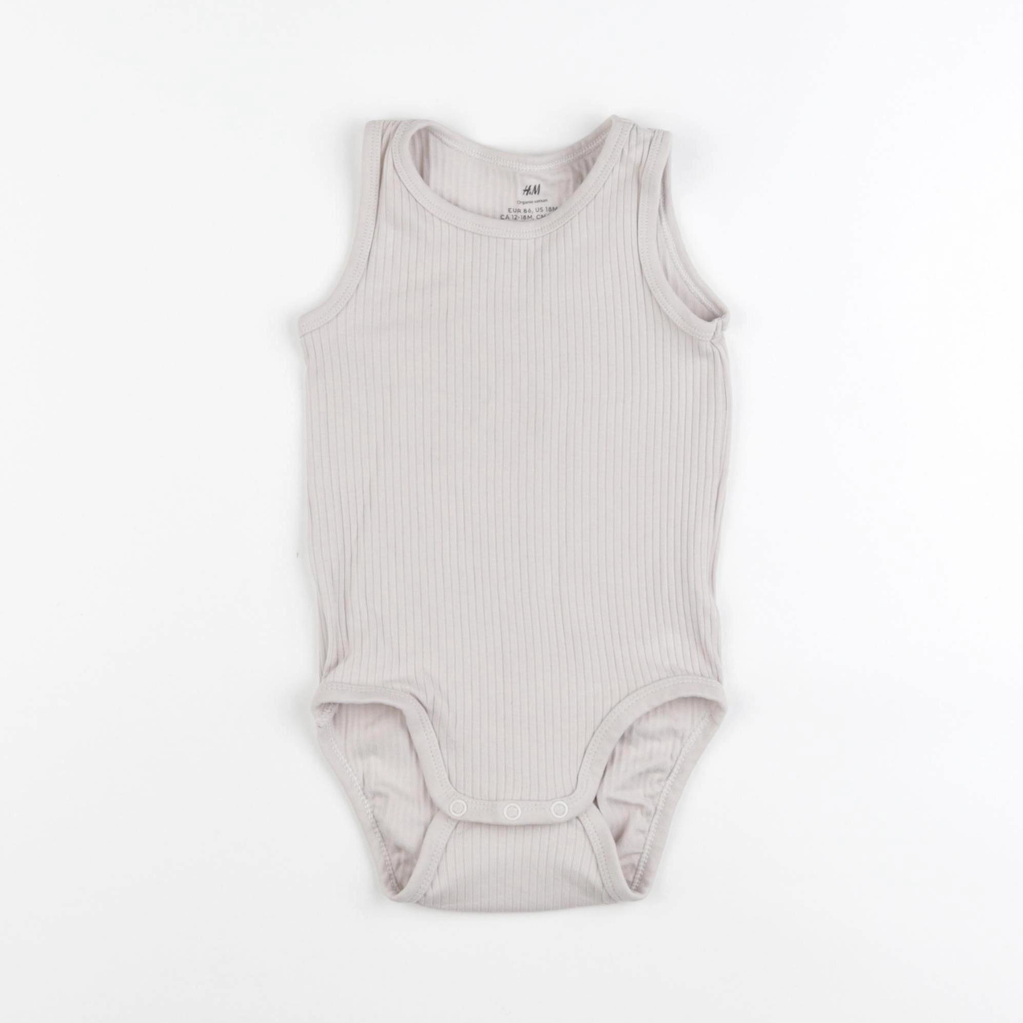 H&M - body beige - 18 mois