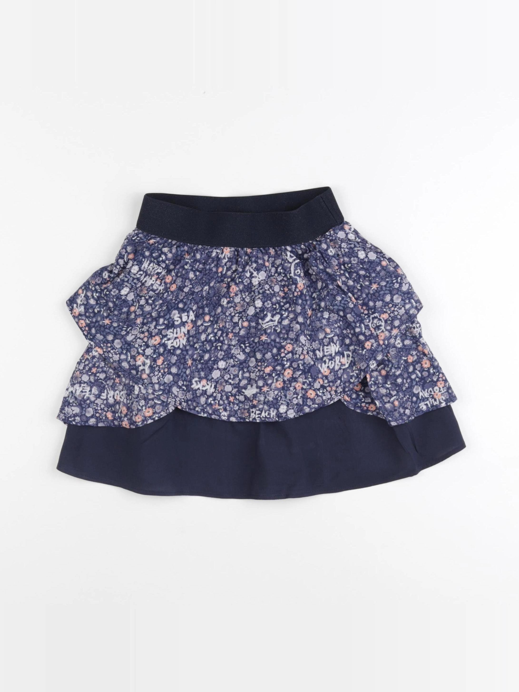 IKKS - jupe bleu - 8 ans