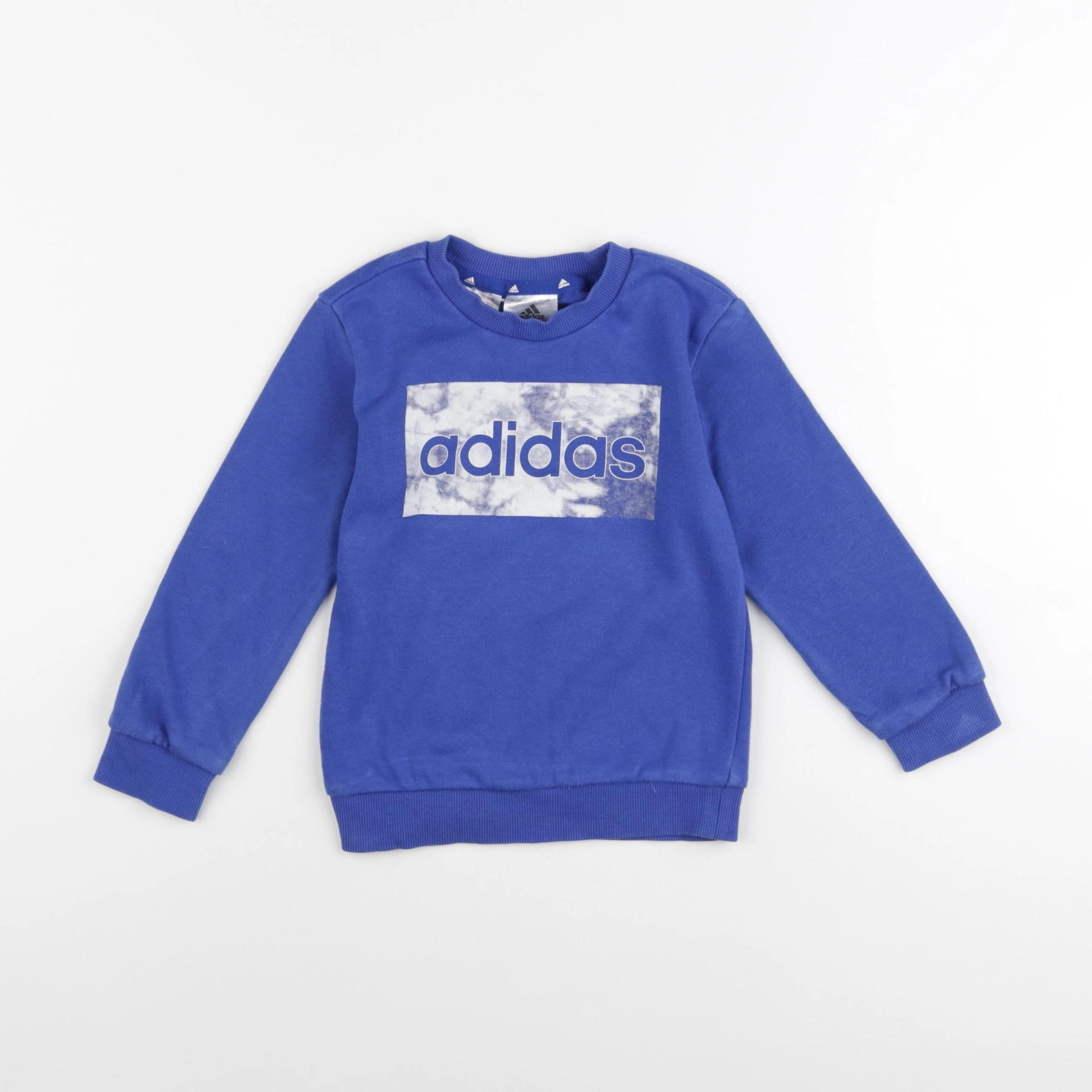 Adidas - sweat bleu - 2 ans
