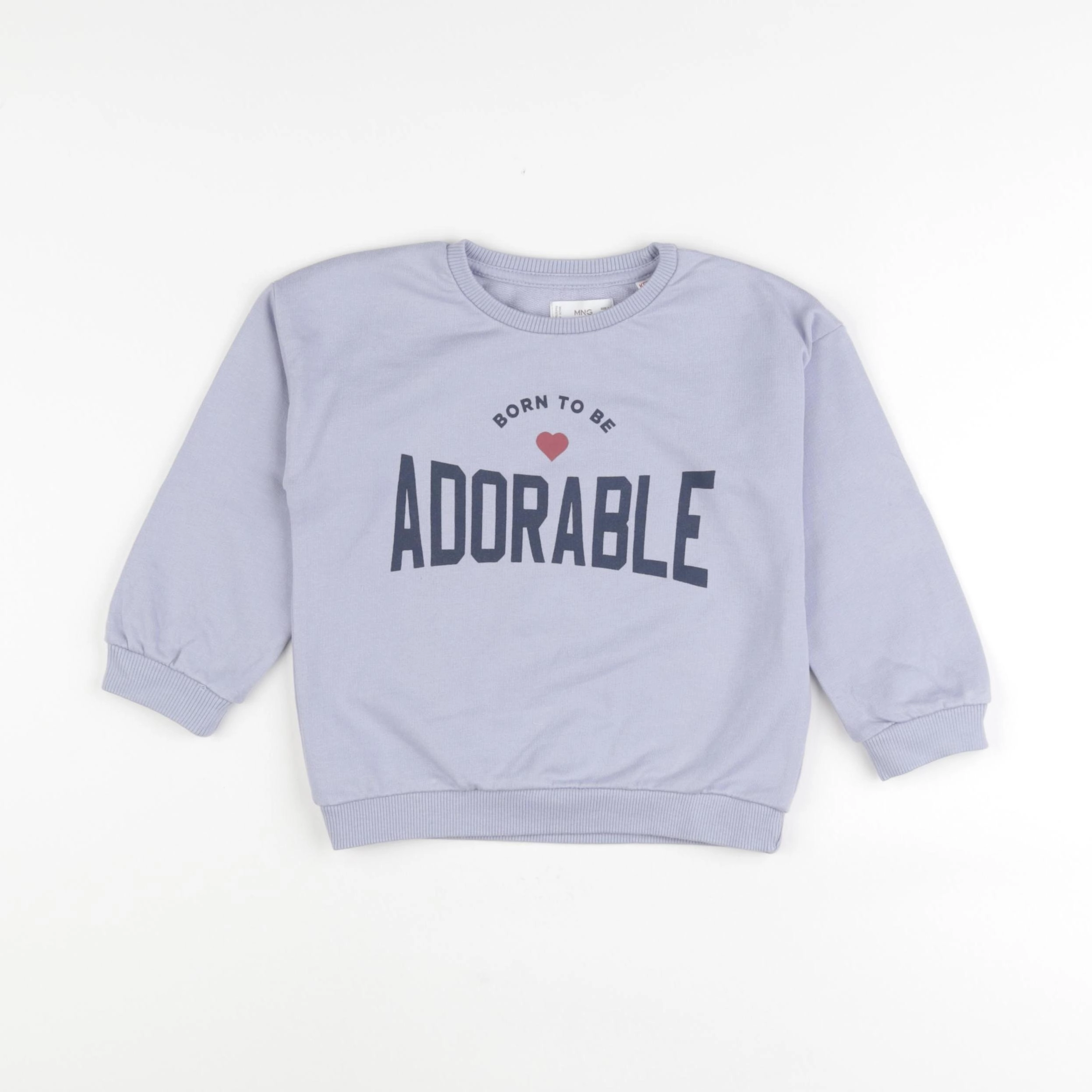 Mango - sweat bleu - 2/3 ans