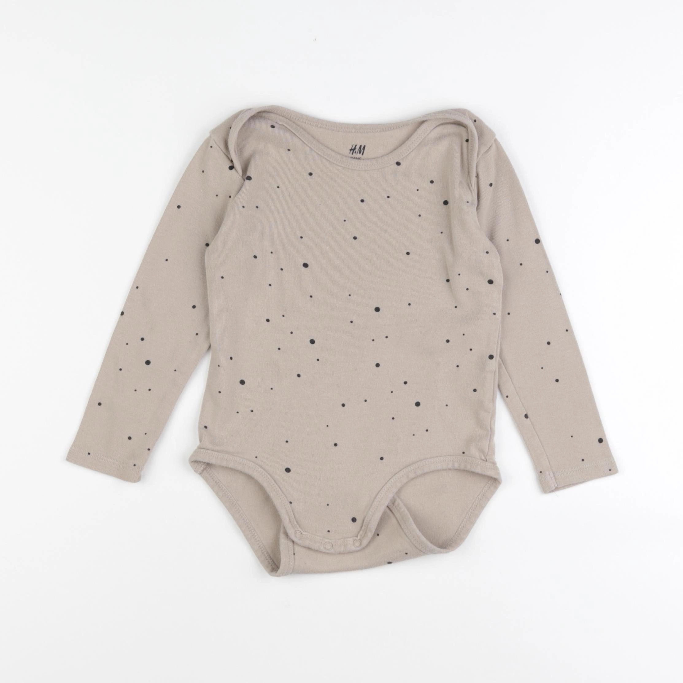 H&M - body beige - 2/3 ans