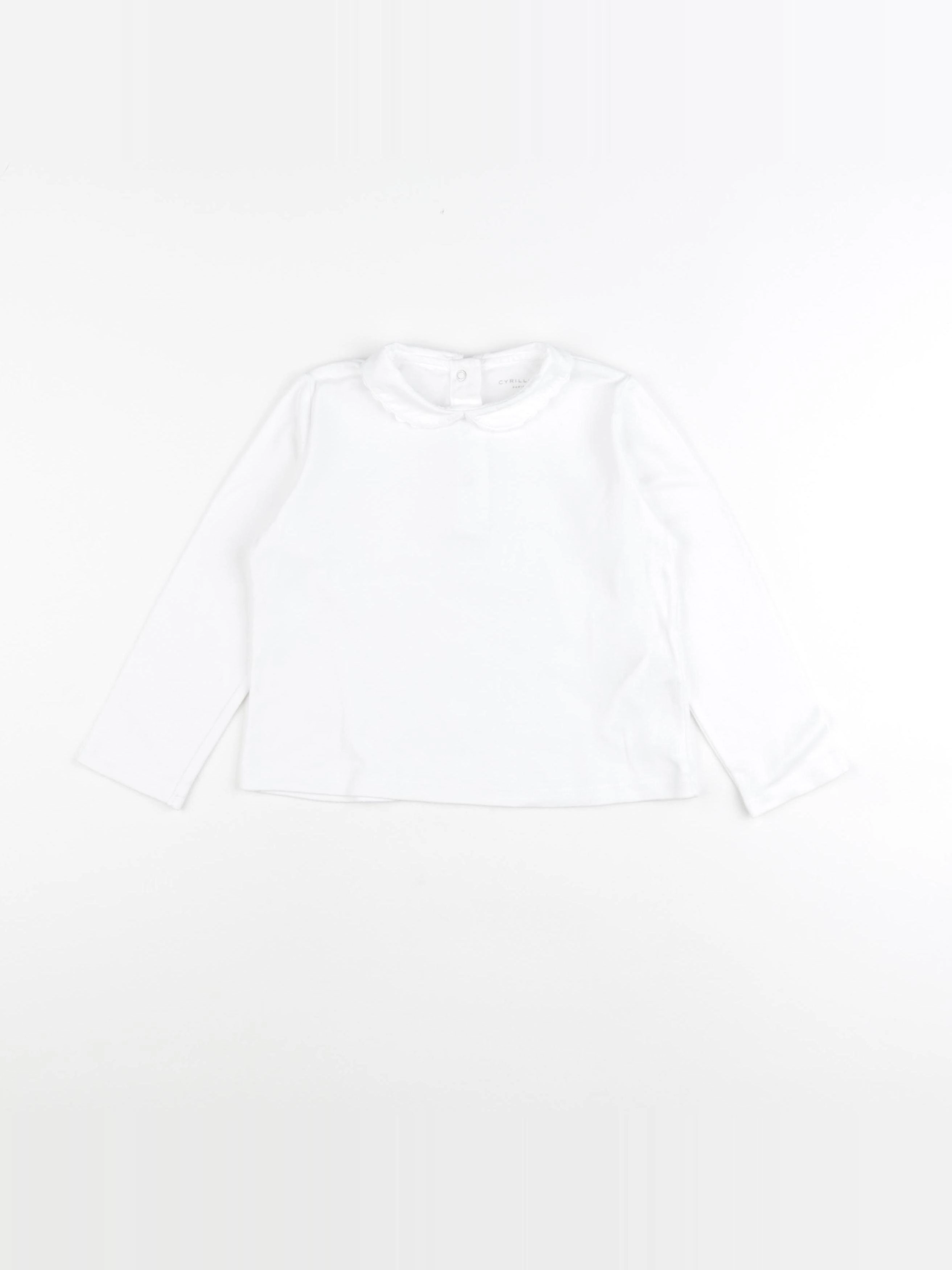 Cyrillus - tee-shirt blanc - 36 mois