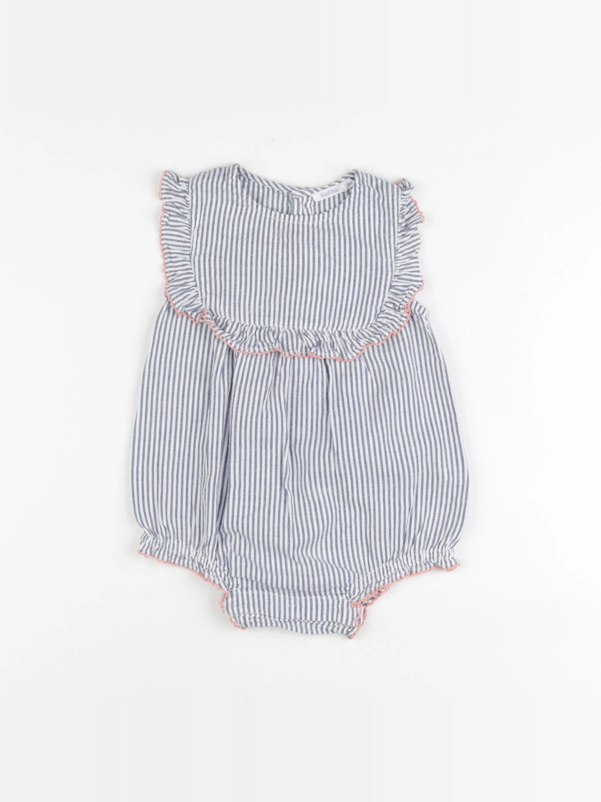 Boutchou - combinaison bleu - 18 mois