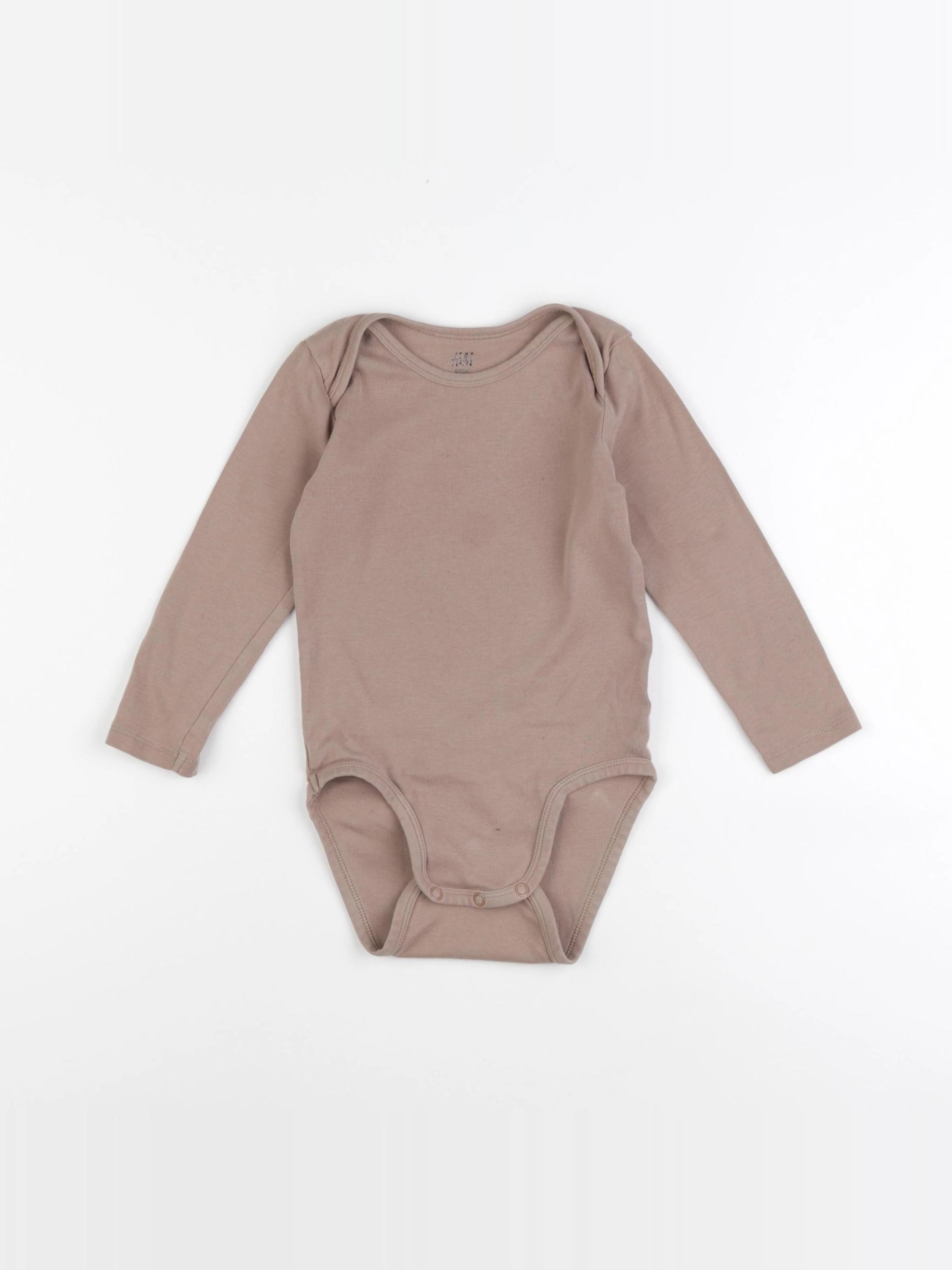 H&M - body marron - 1 an à 2 ans