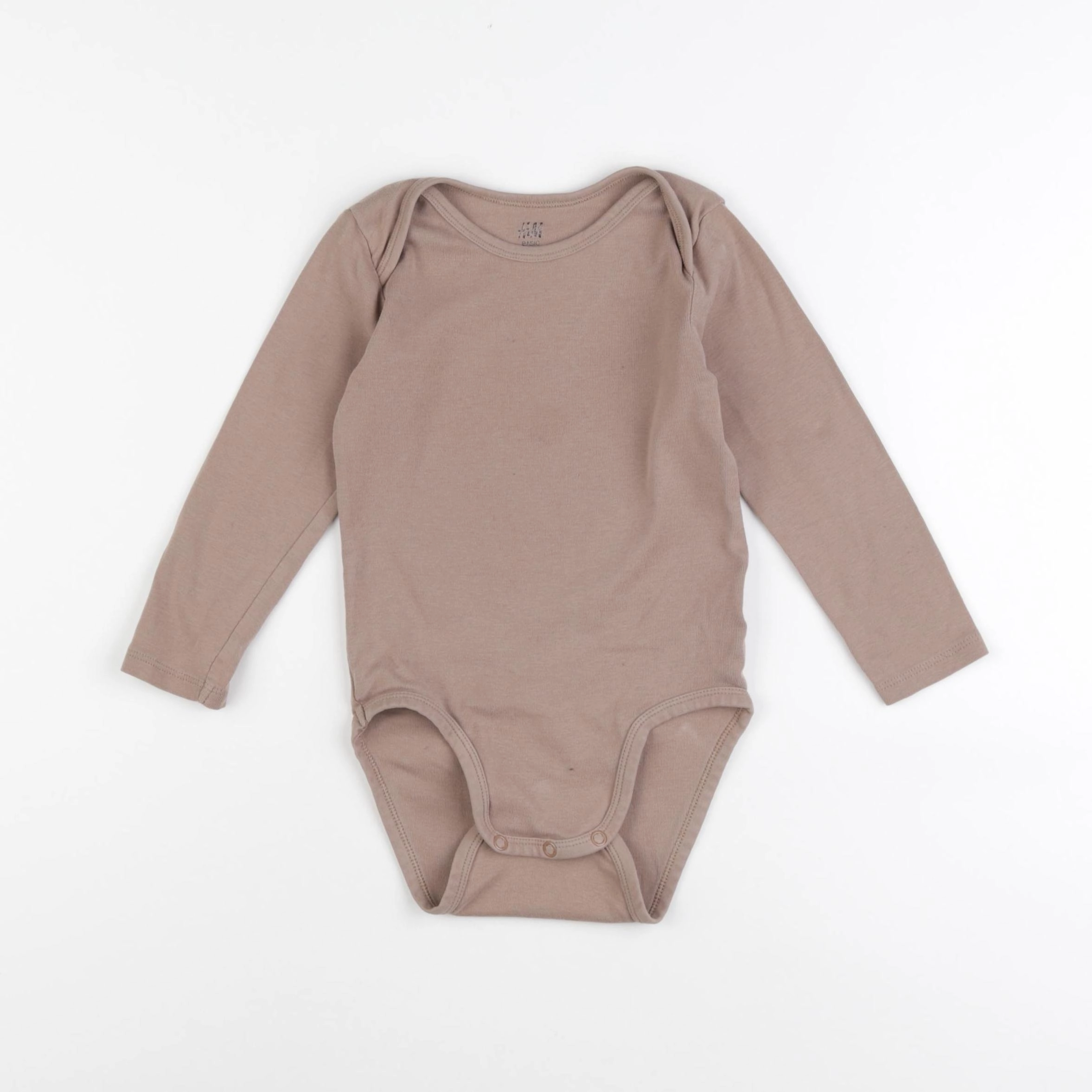 H&M - body marron - 1 an à 2 ans