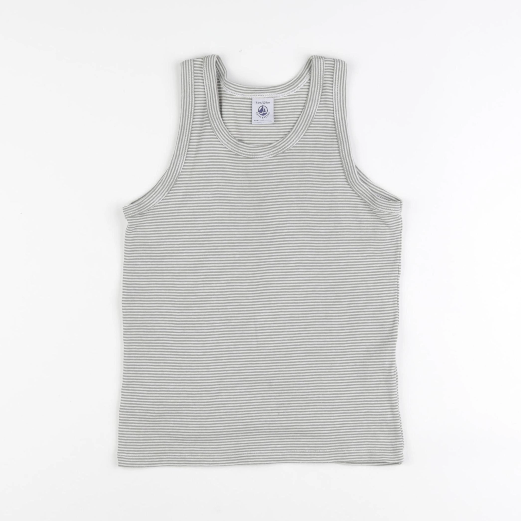 Petit Bateau - maillot de corps vert - 10 ans