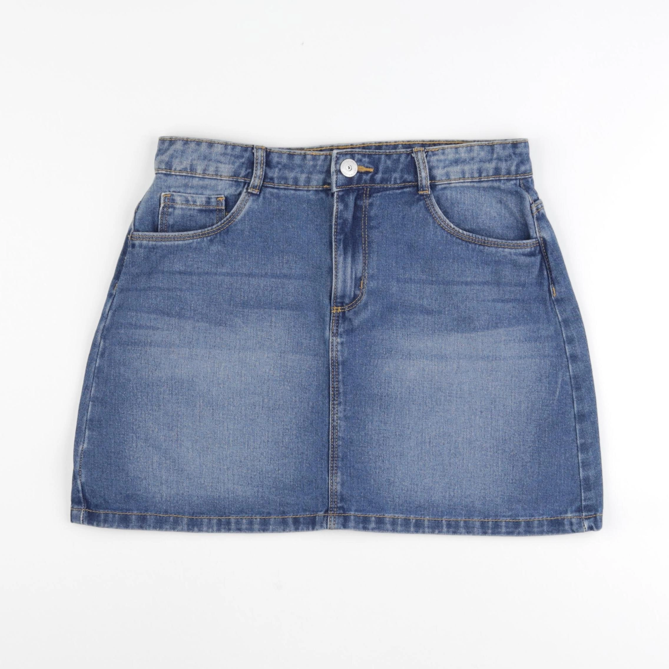 Vertbaudet - jupe bleu - 14 ans