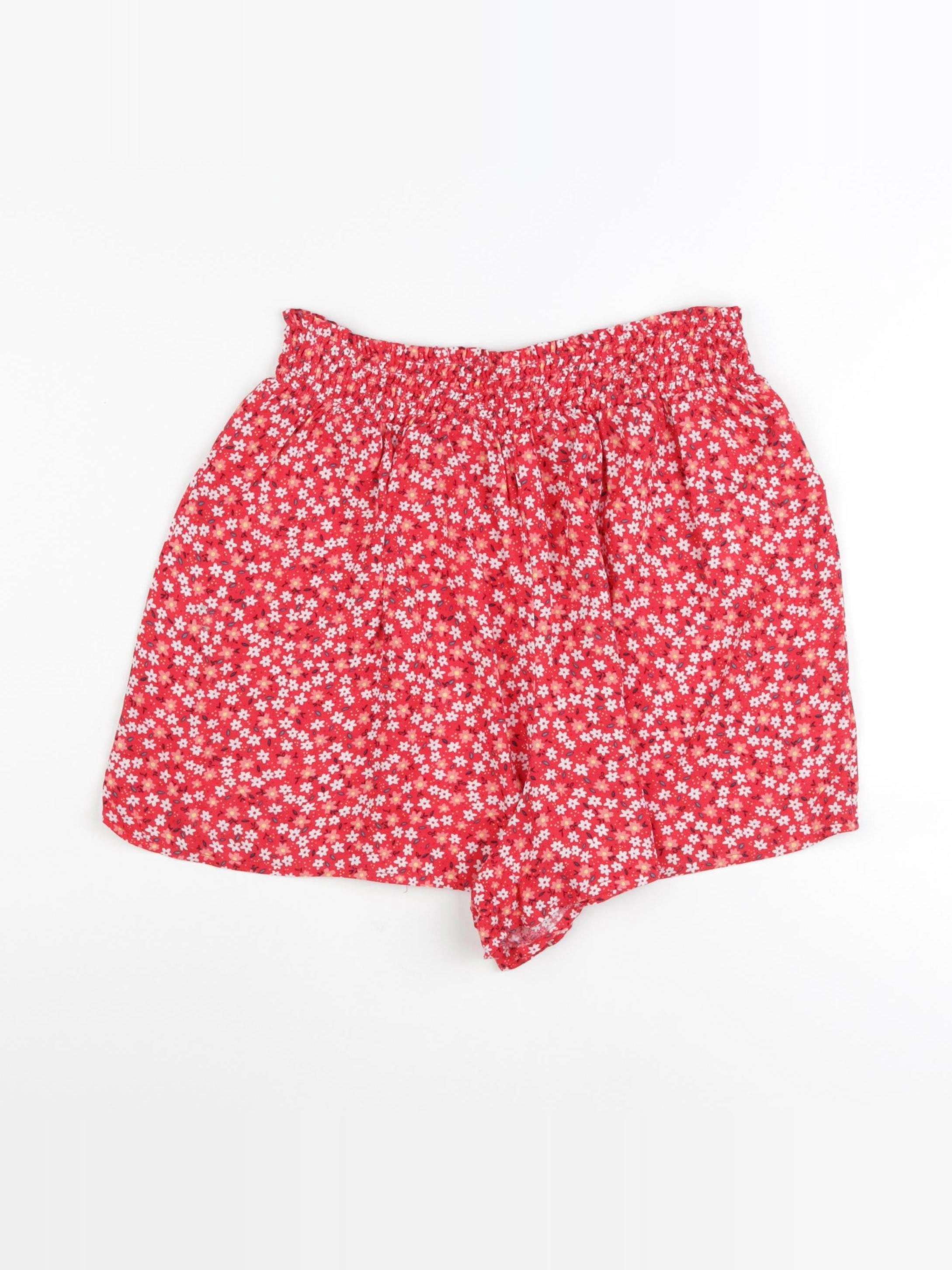 Vertbaudet - short rouge - 12 ans