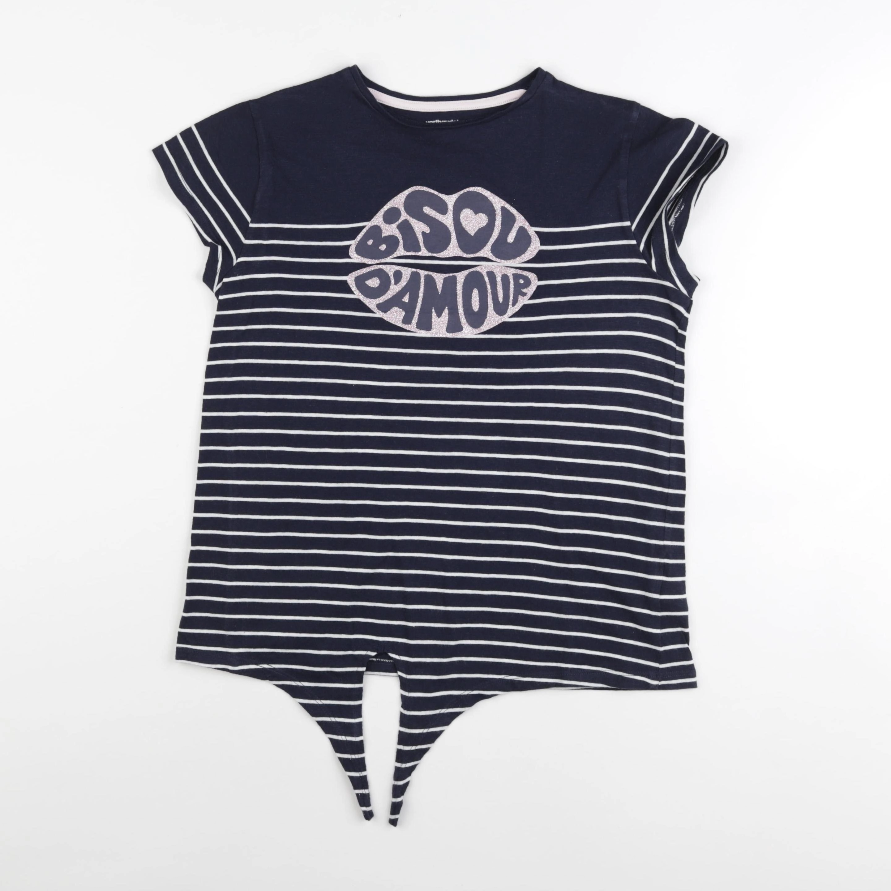 Vertbaudet - tee-shirt bleu - 14 ans