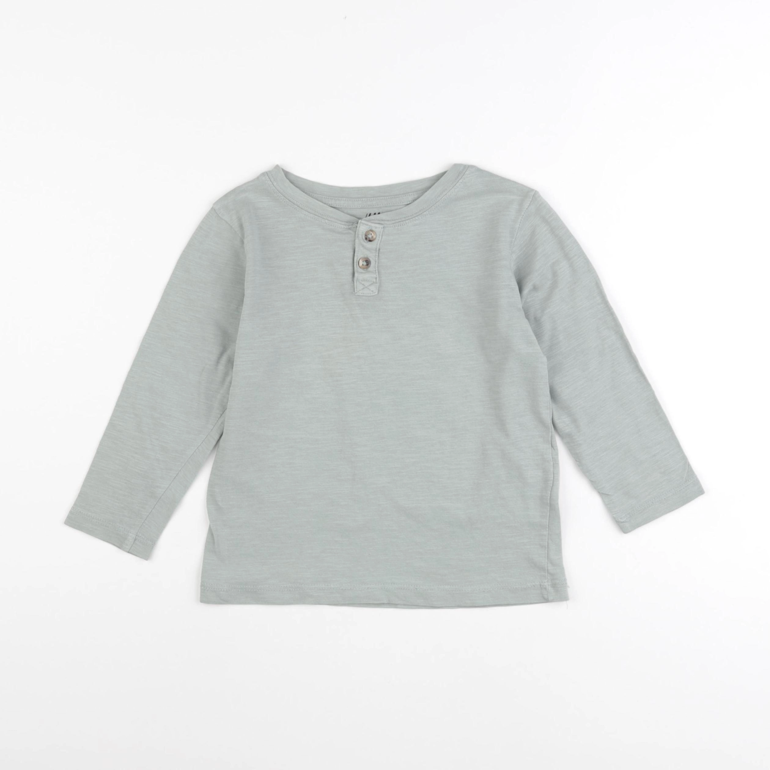 H&M - tee-shirt bleu - 3/4 ans
