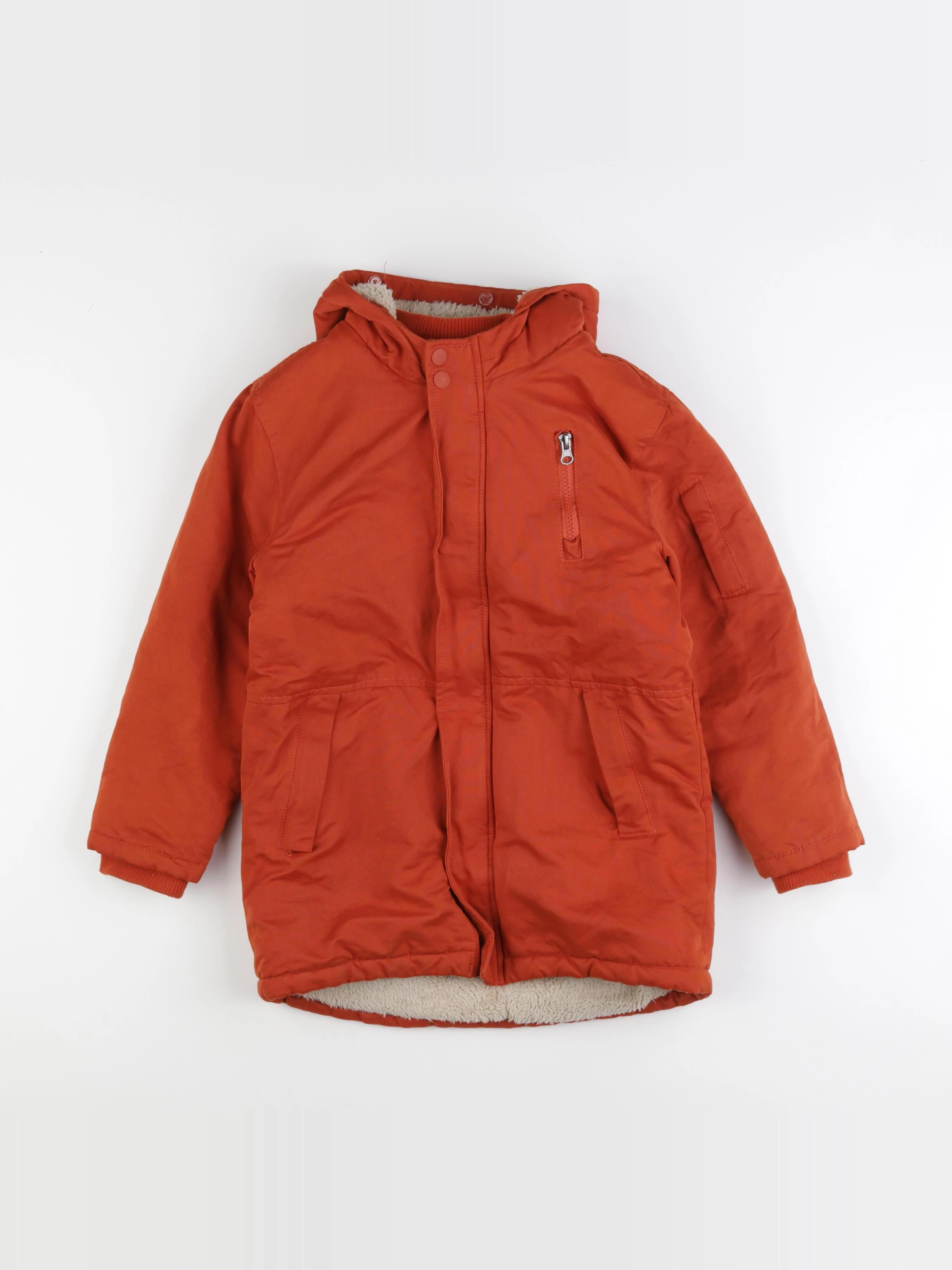 Vertbaudet - parka marron - 9 ans