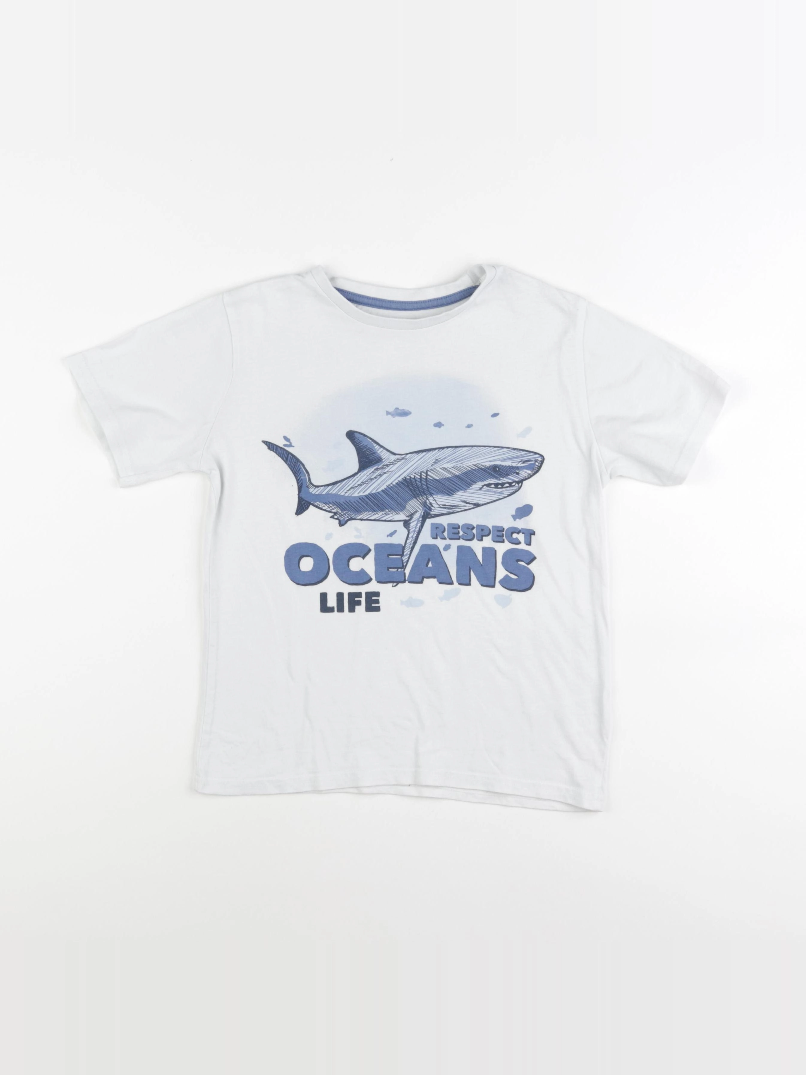 Vertbaudet - tee-shirt blanc - 10 ans