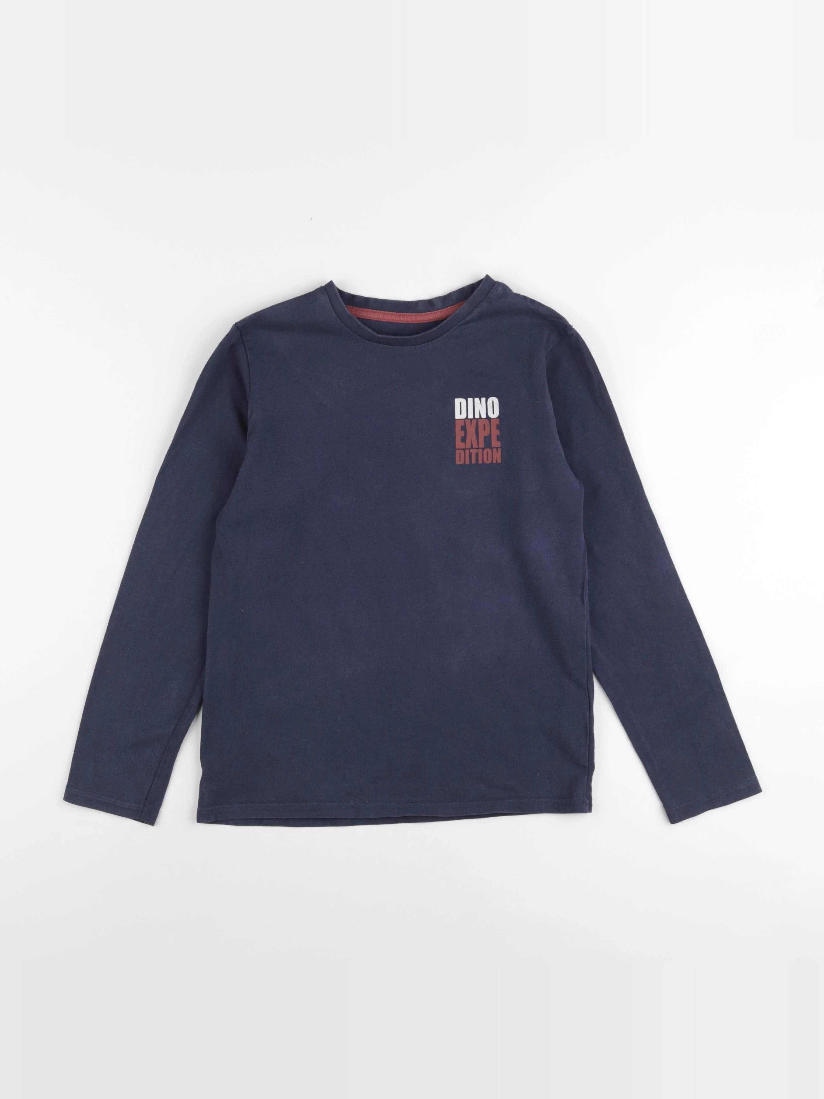 Vertbaudet - tee-shirt bleu - 10 ans