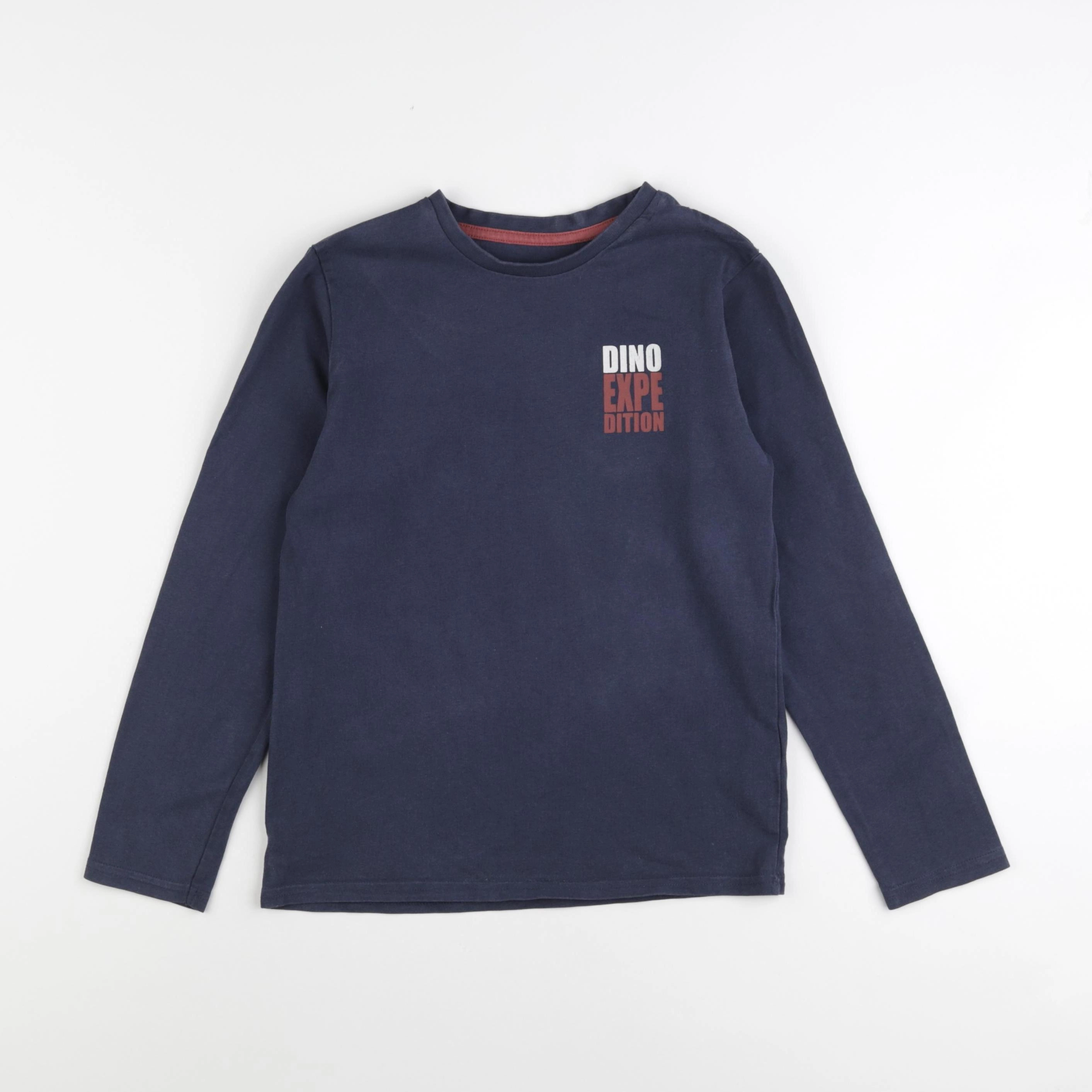 Vertbaudet - tee-shirt bleu - 10 ans