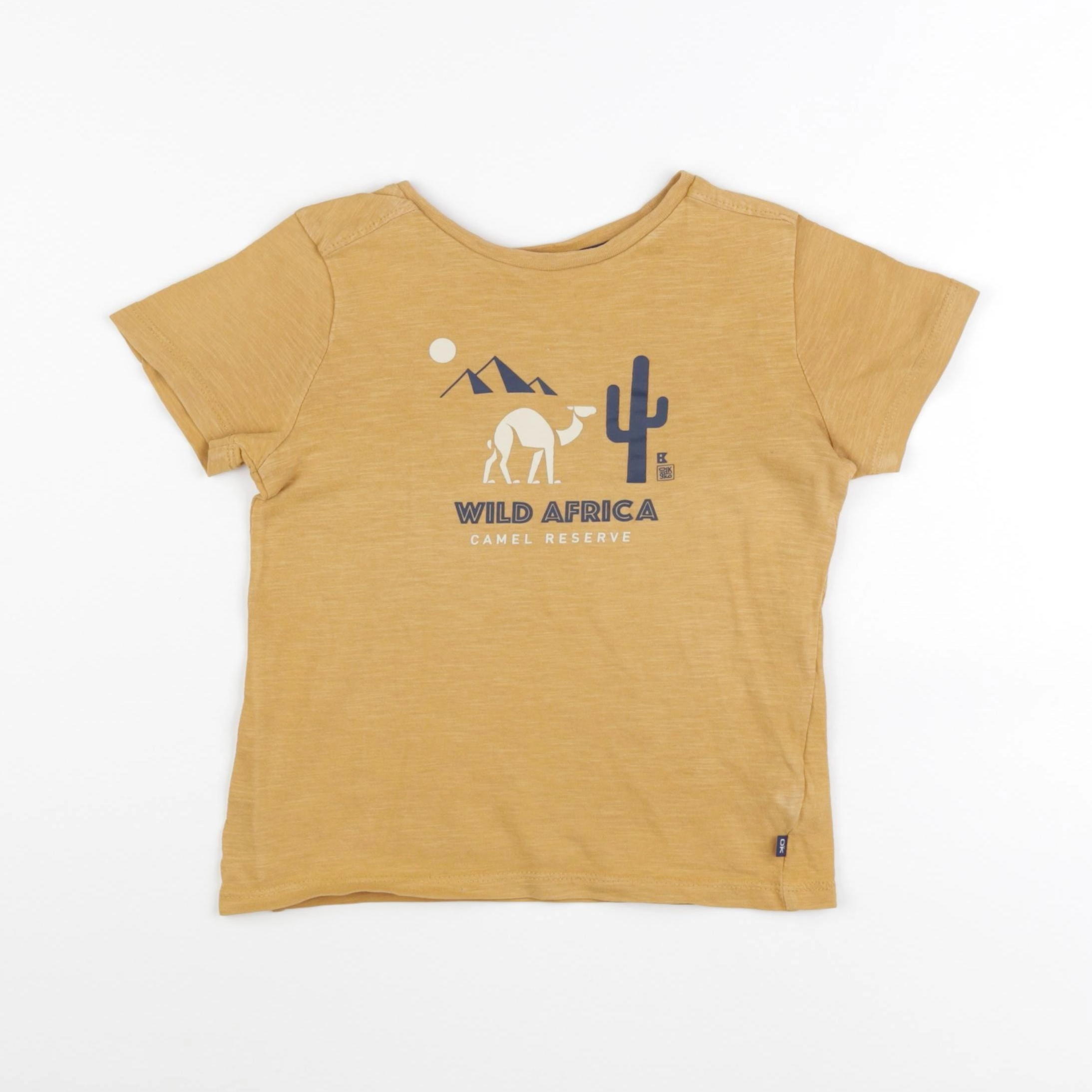 Okaidi - tee-shirt marron - 5 ans