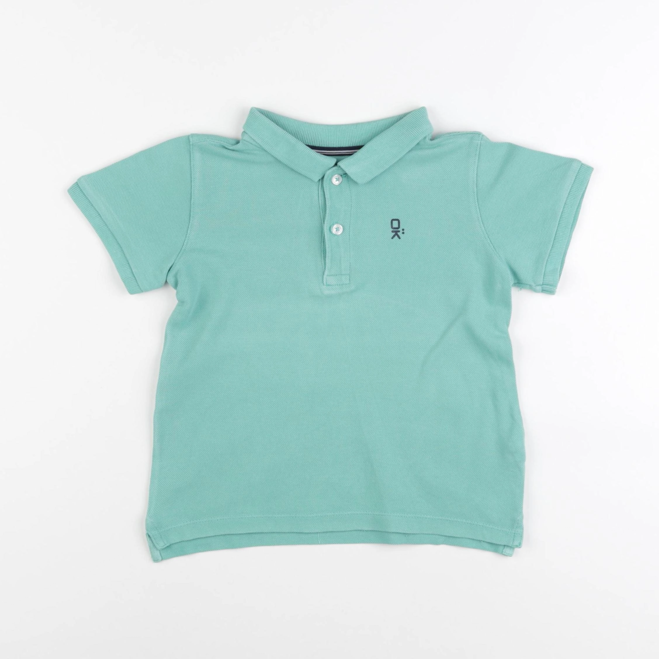 Okaidi - polo bleu - 5 ans