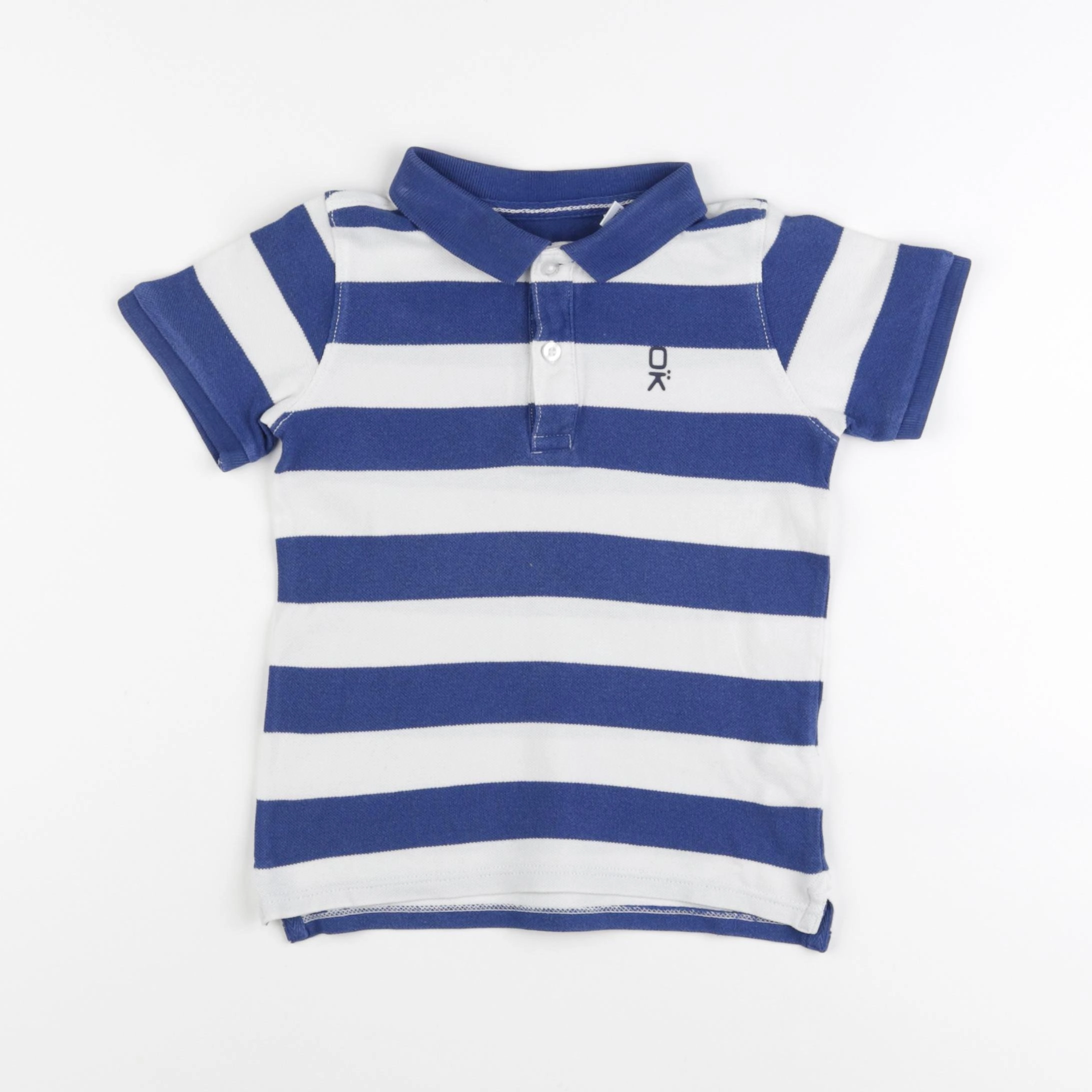 Okaidi - polo bleu - 5 ans