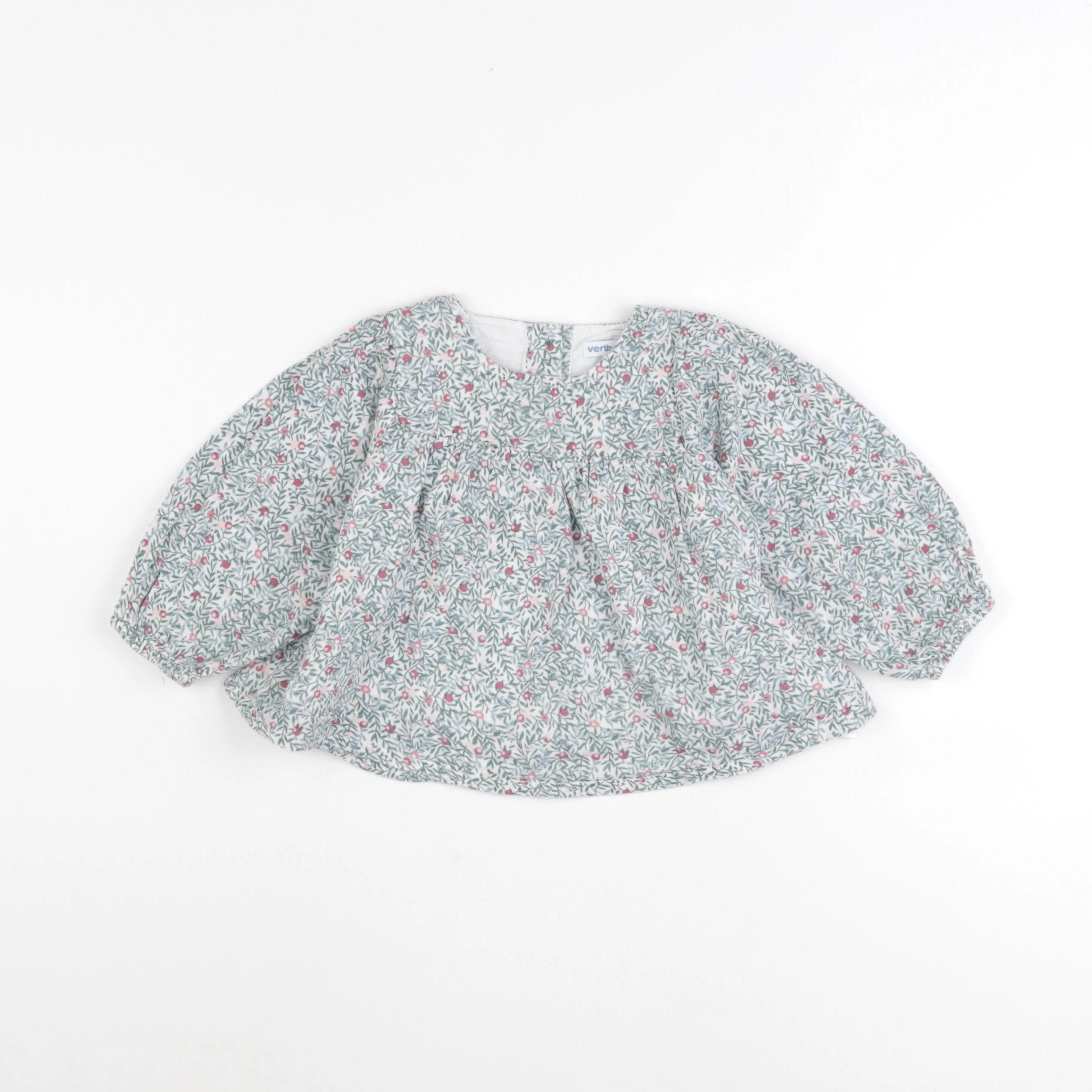Vertbaudet - blouse bleu - 18 mois