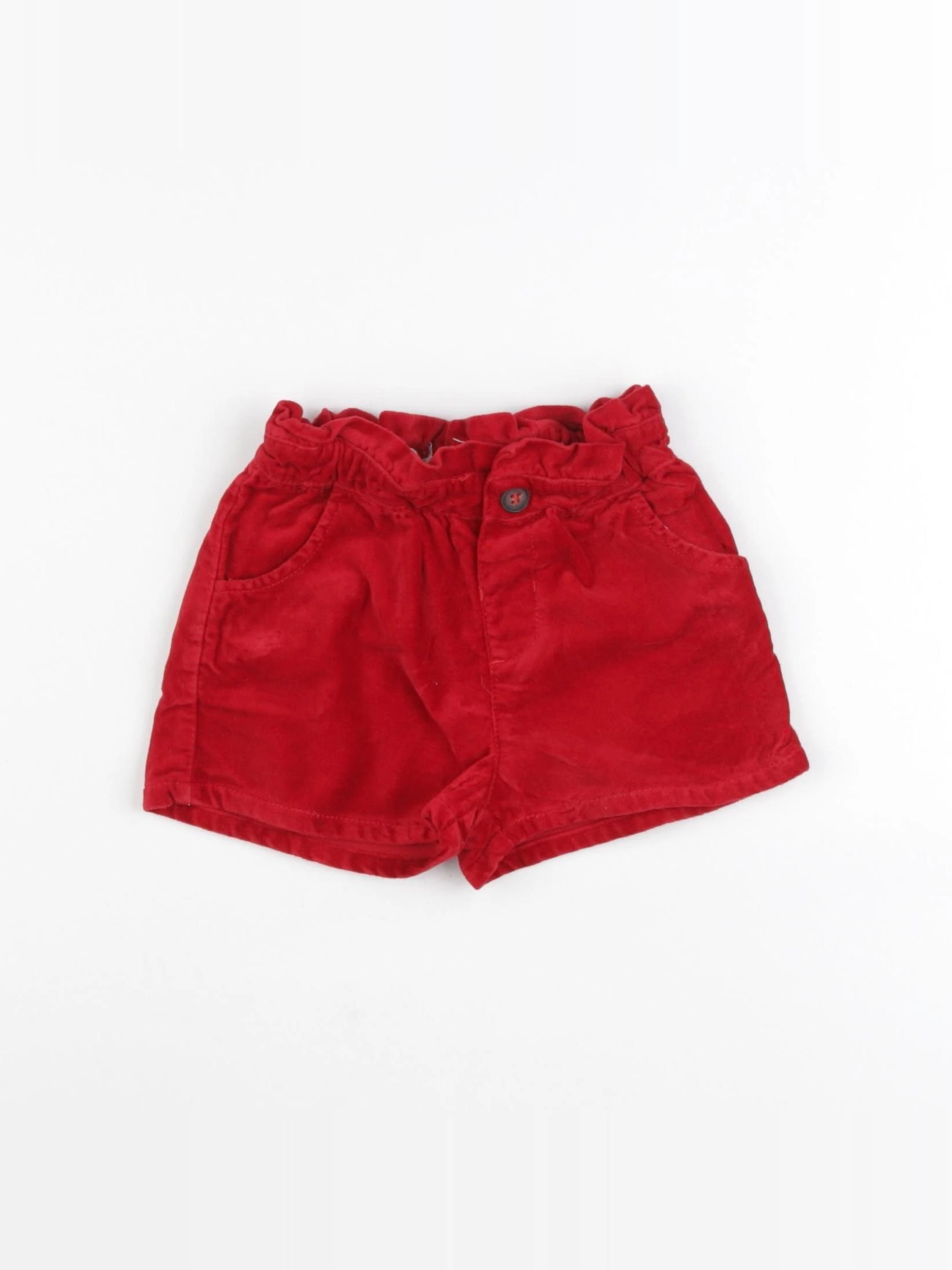 Boutchou - short rouge - 18 mois