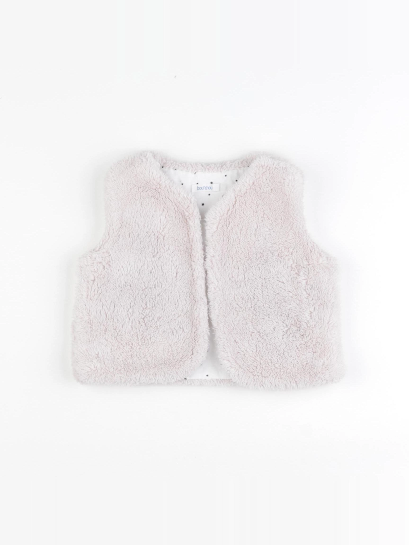 Boutchou - gilet rose - 12 mois